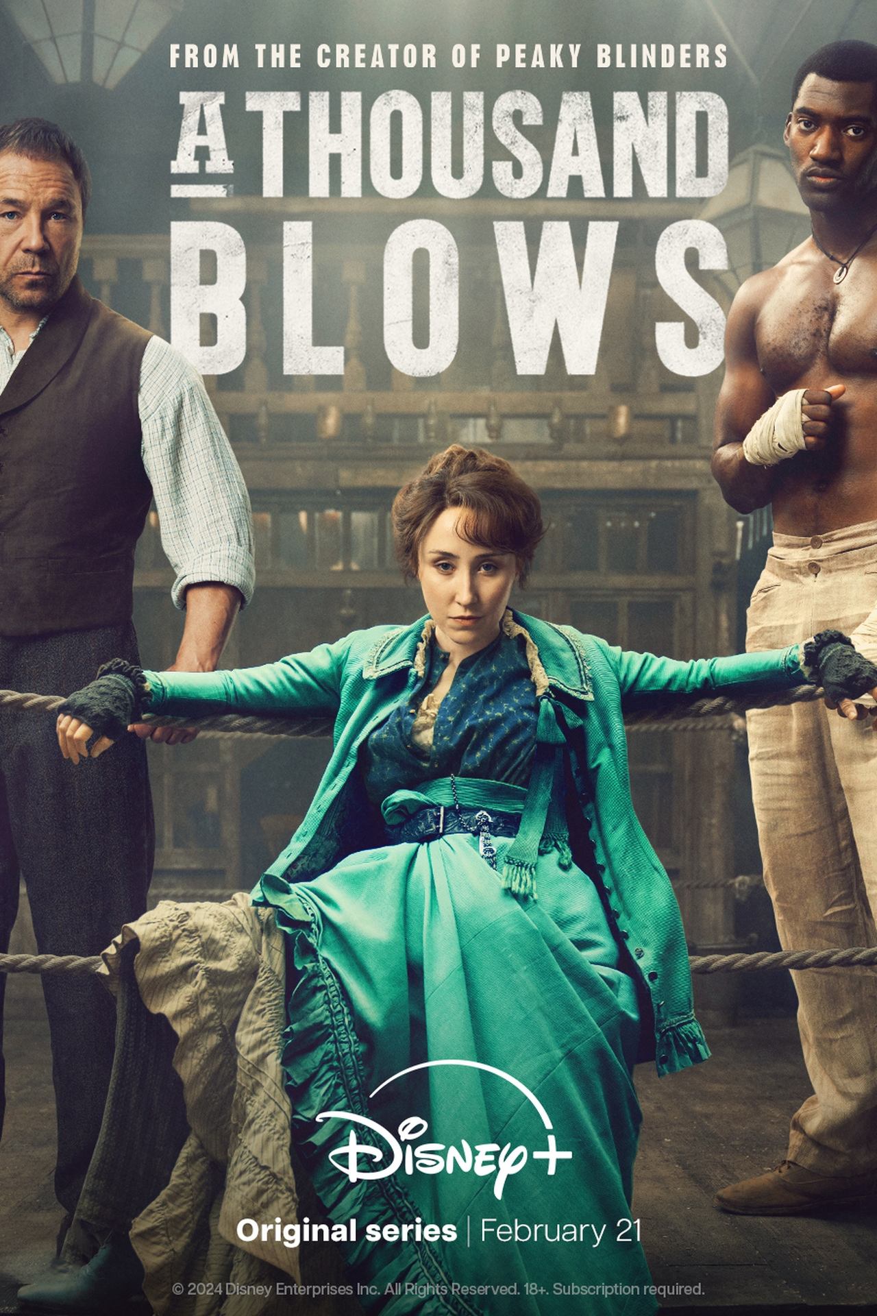 A Thousand Blows (2025) S1 EP01&EP06 256Kbps 23.976Fps 48Khz 5.1Ch Disney+ DD+ E-AC3 Turkish Audio TAC