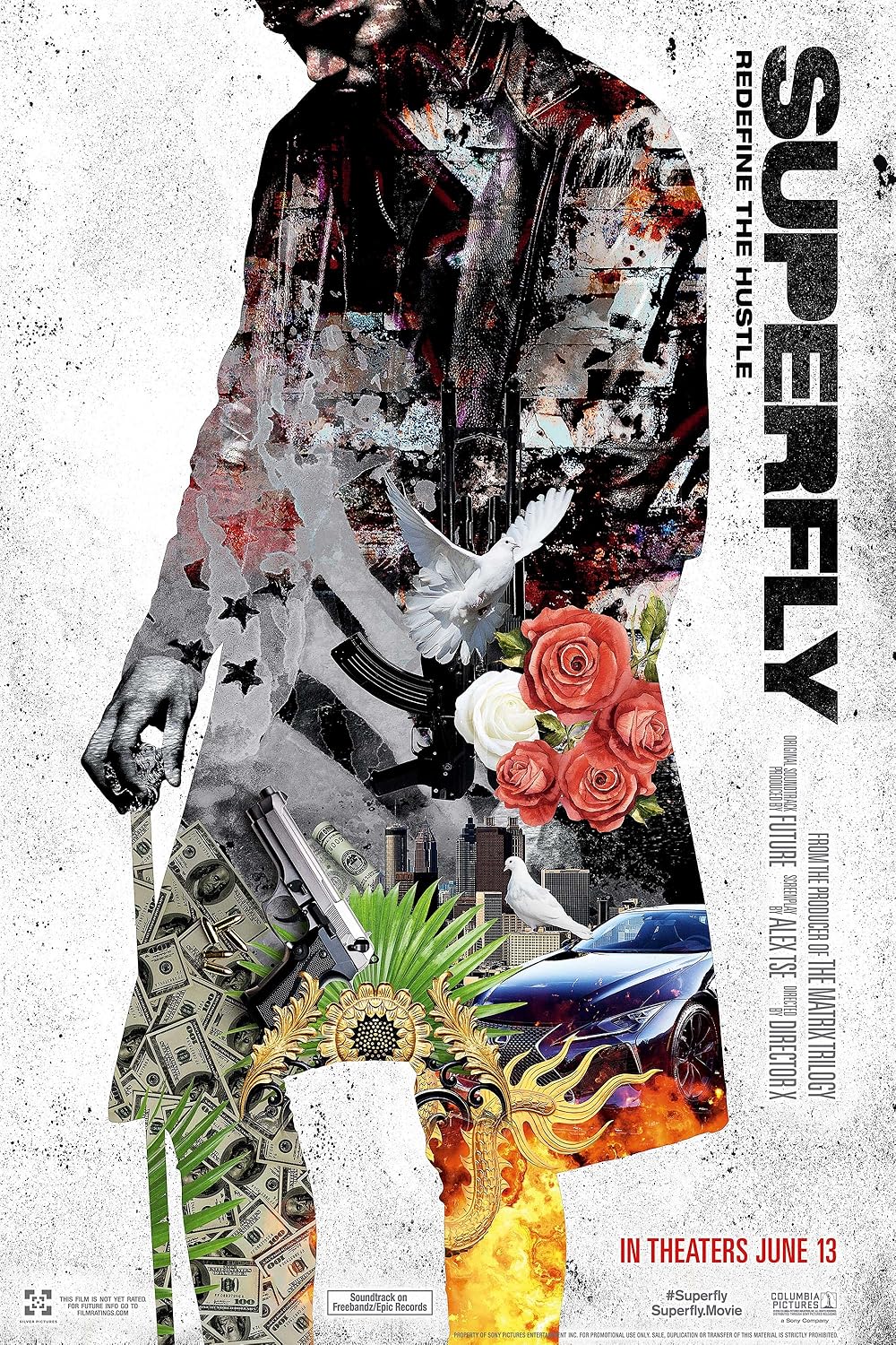 Superfly (2018) 640Kbps 23.976Fps 48Khz 5.1Ch DD+ NF E-AC3 Turkish Audio TAC