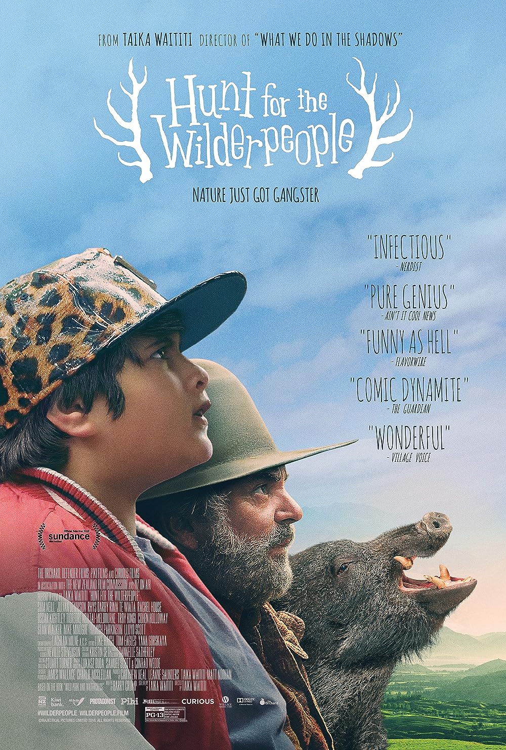 Hunt for the Wilderpeople (2016) 640Kbps 23.976Fps 48Khz 5.1Ch DD+ NF E-AC3 Turkish Audio TAC