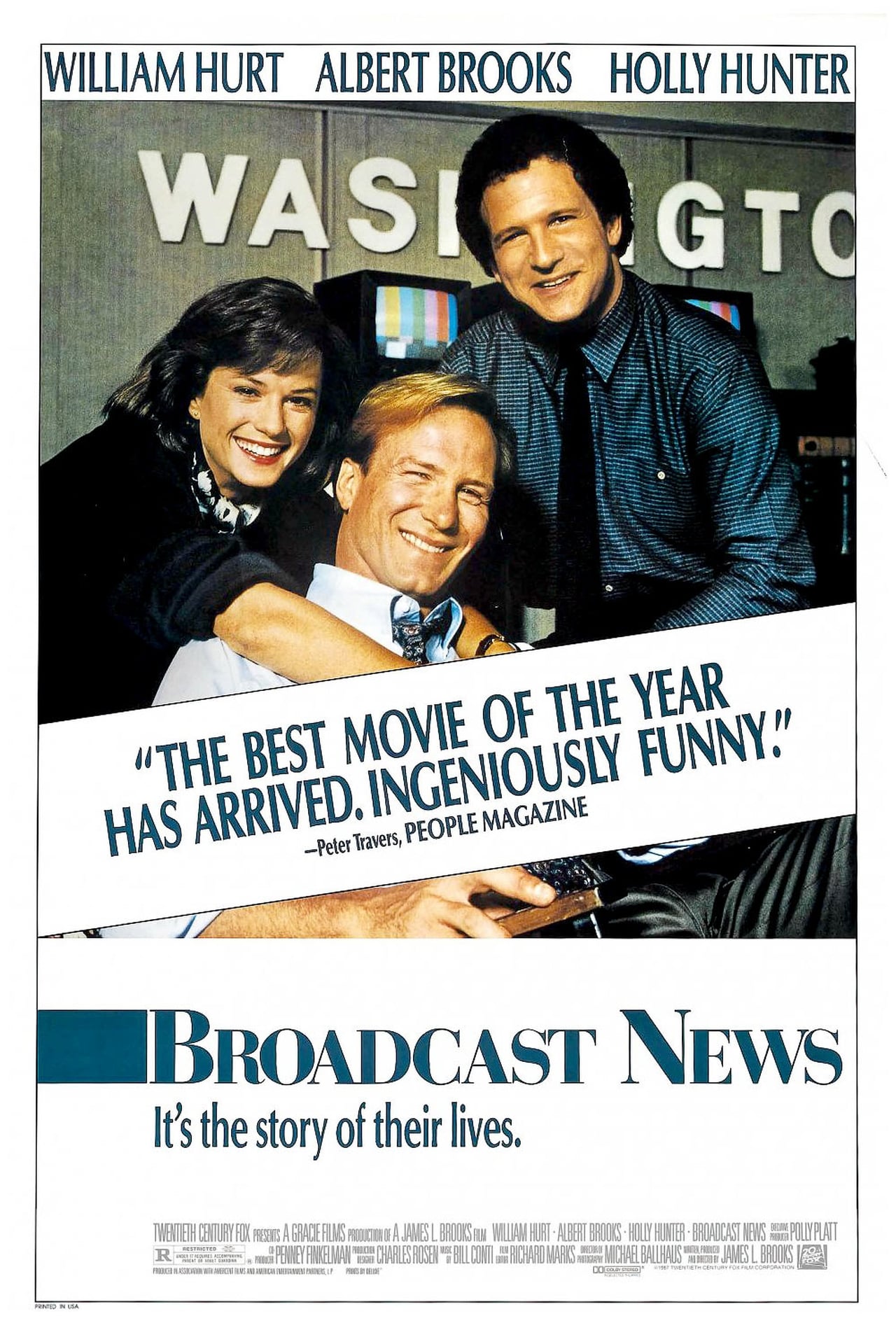 Broadcast News (1987) 192Kbps 23.976Fps 48Khz 2.0Ch DigitalTV Turkish Audio TAC