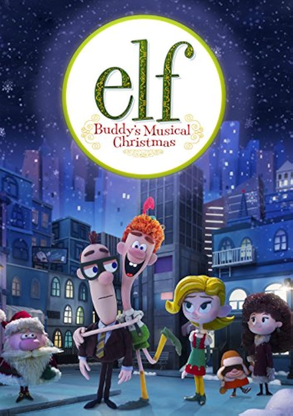 Elf: Buddy's Musical Christmas (2014) 192Kbps 23.976Fps 48Khz 2.0Ch DVD Turkish Audio TAC