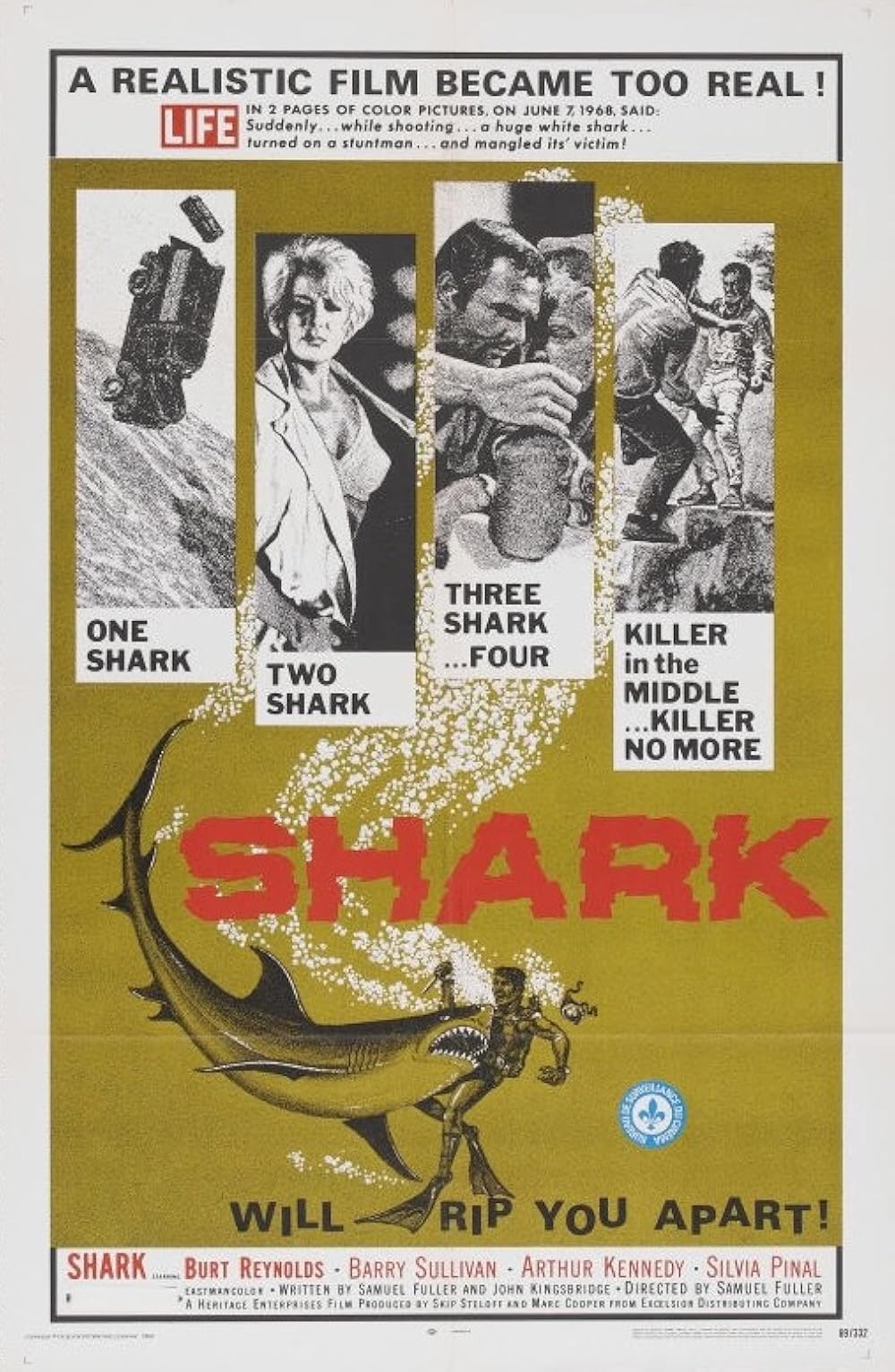 Shark! (1969) 192Kbps 23.976Fps 48Khz 2.0Ch DigitalTV Turkish Audio TAC