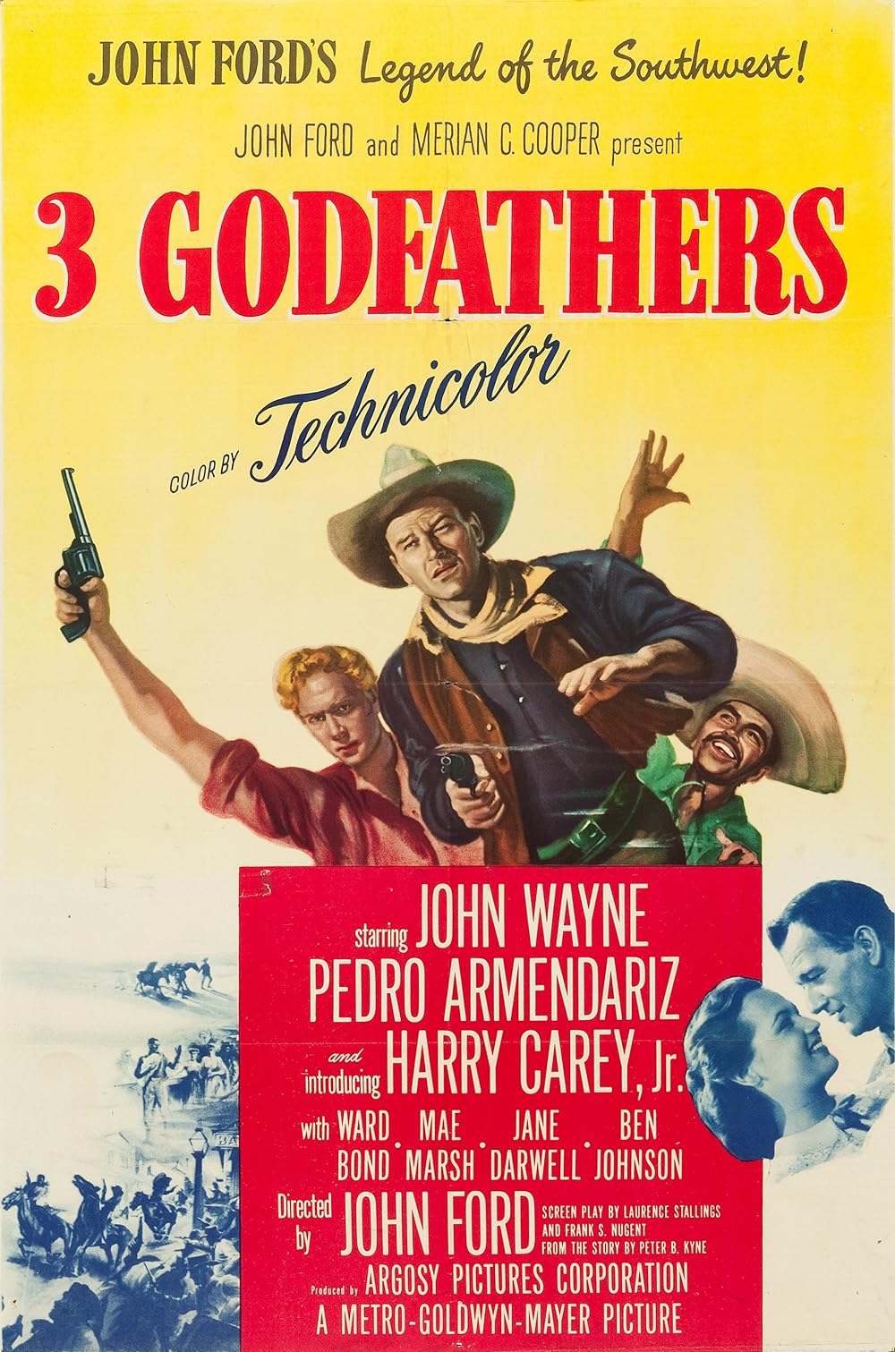 3 Godfathers (1948) 192Kbps 23.976Fps 48Khz 2.0Ch DigitalTV Turkish Audio TAC