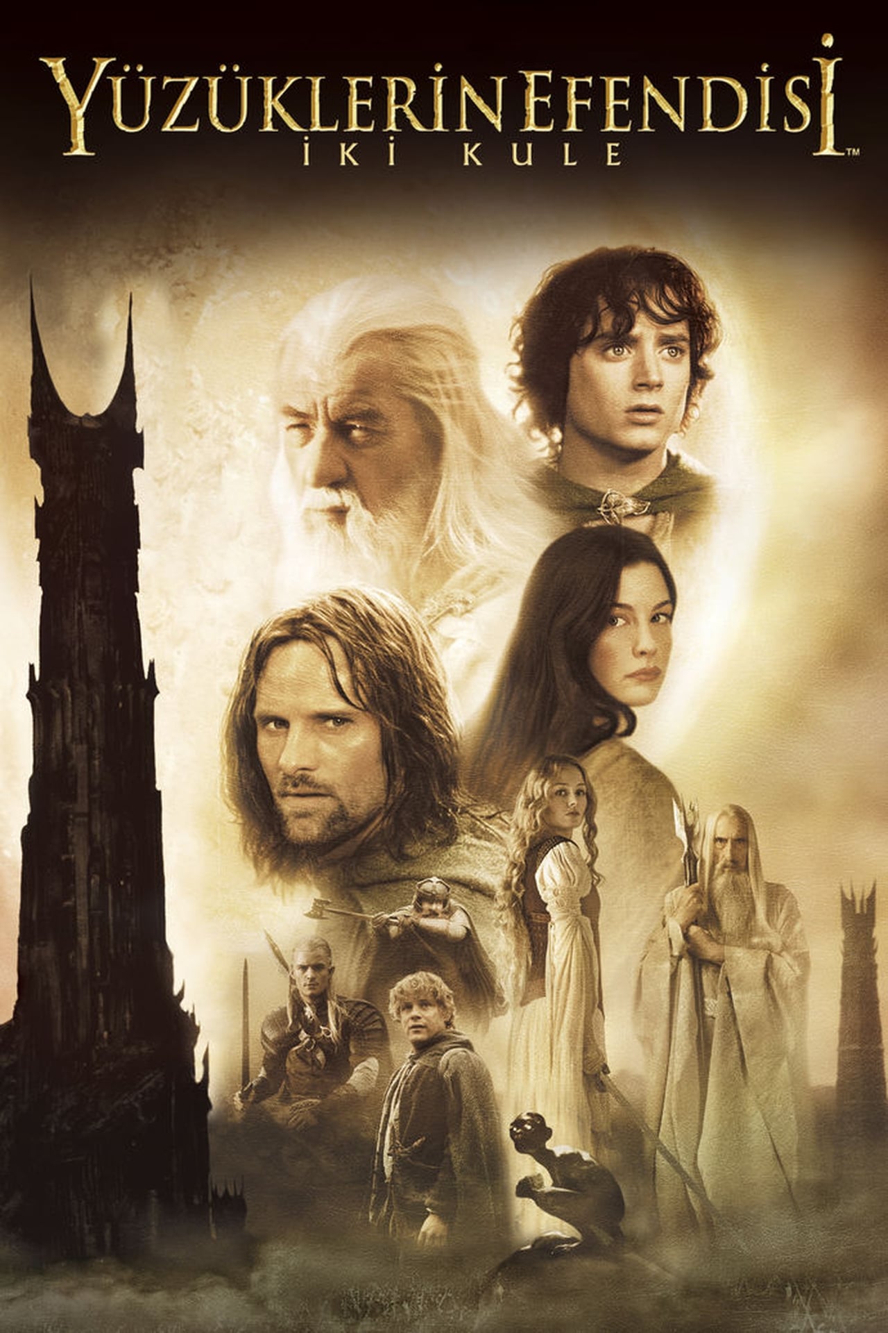 The Lord of the Rings: The Two Towers (2002) Theatrical Cut 640Kbps 23.976Fps 48Khz 5.1Ch DD+ AMZN E-AC3 Turkish Audio TAC