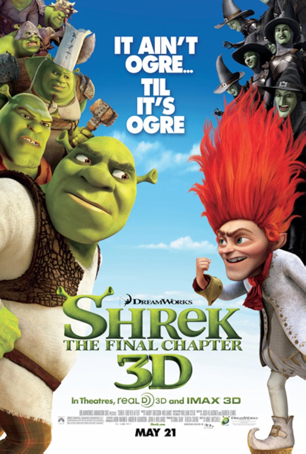 Shrek Forever After (2010) 640Kbps 23.976Fps 48Khz 5.1Ch DD+ NF E-AC3 Turkish Audio TAC