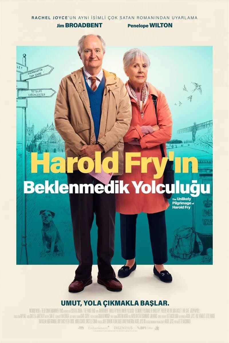 The Unlikely Pilgrimage Of Harold Fry (2023) 192Kbps 24Fps 48Khz 2.0Ch DigitalTV Turkish Audio TAC