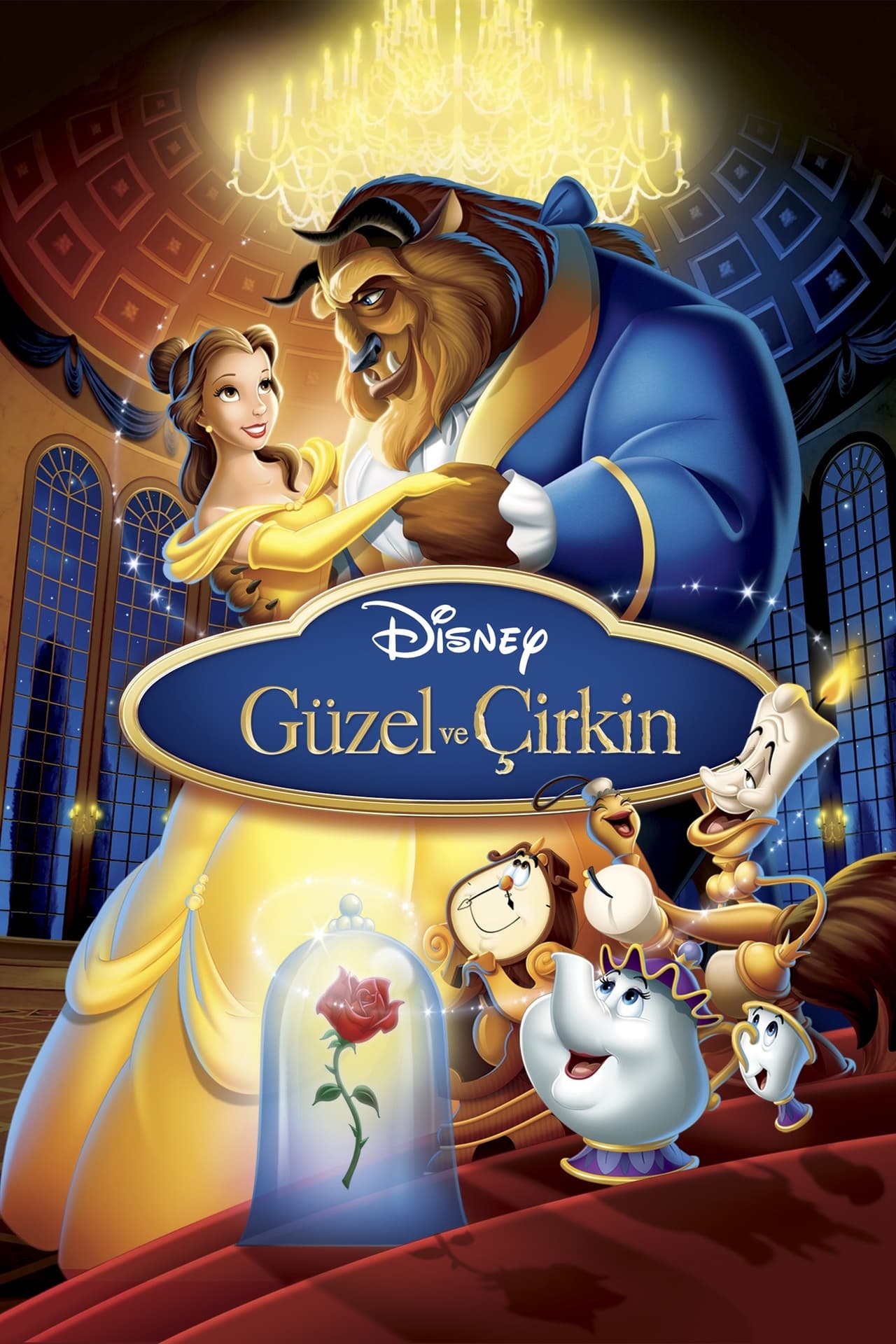 Beauty and the Beast (1991) Theatrical Cut 256Kbps 23.976Fps 48Khz 5.1Ch Disney+ DD+ E-AC3 Turkish Audio TAC