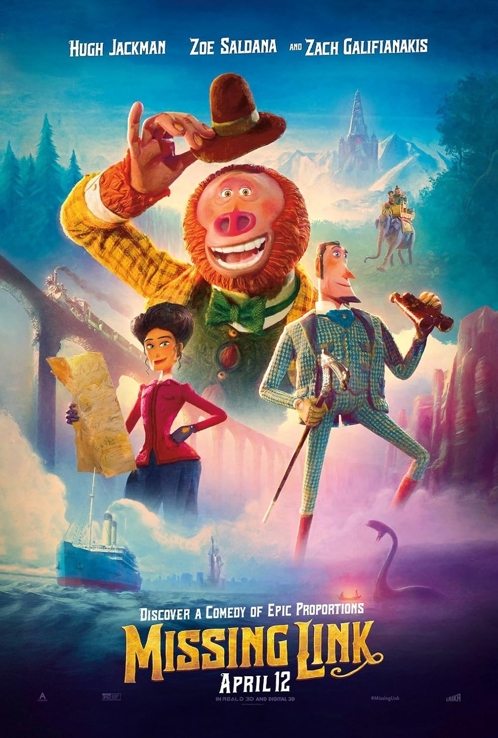 Missing Link (2019) 384Kbps 23.976Fps 48Khz 5.1Ch iTunes Turkish Audio TAC