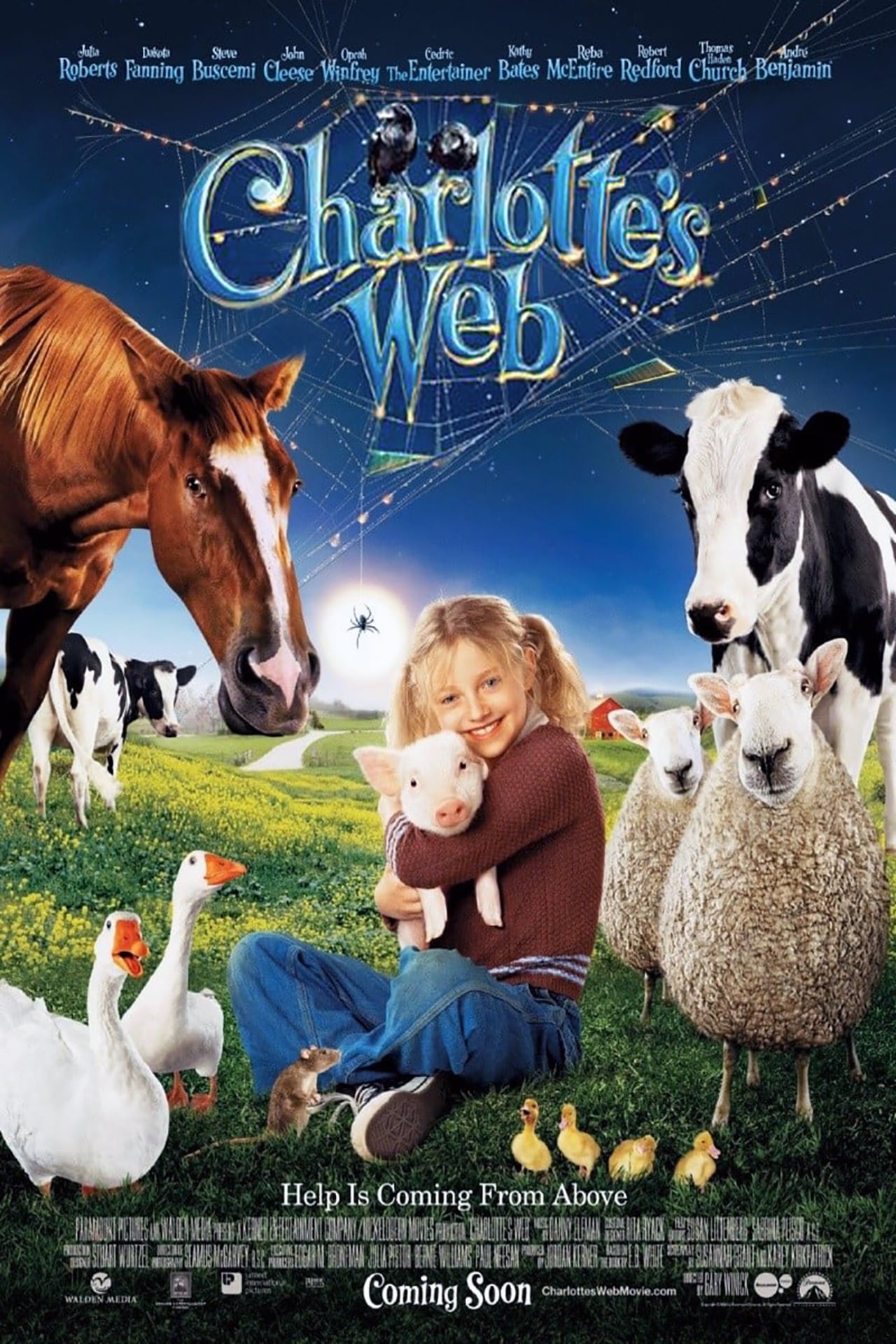 Charlotte's Web (2006) 640Kbps 23.976Fps 48Khz 5.1Ch DD+ AMZN E-AC3 Turkish Audio TAC