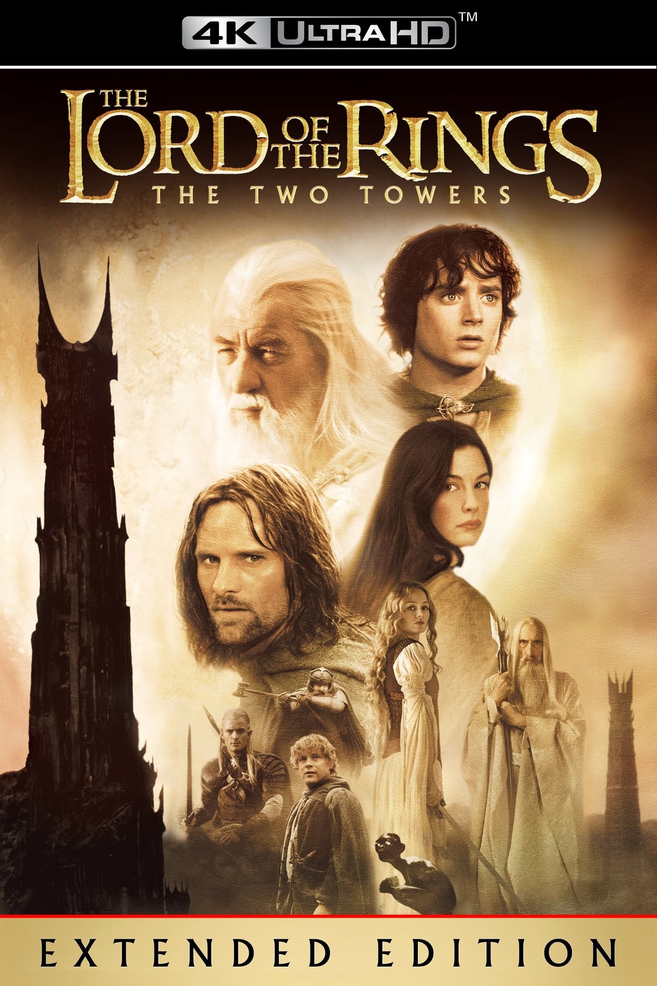 The Lord of the Rings: The Two Towers (2002) Extended Edition 448Kbps 23.976Fps 48Khz 5.1Ch UHD BluRay Turkish Audio TAC