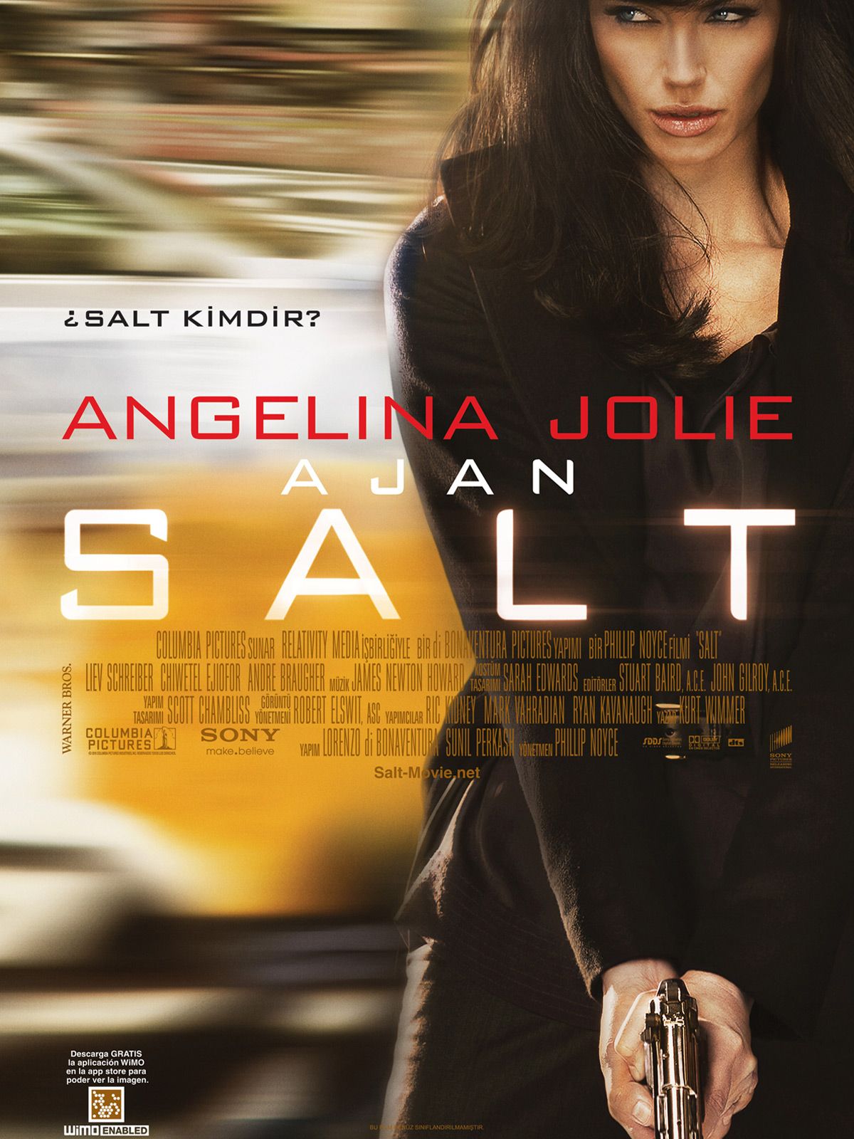 Salt (2010) Theatrical Cut 448Kbps 23.976Fps 48Khz 5.1Ch BluRay Turkish Audio TAC