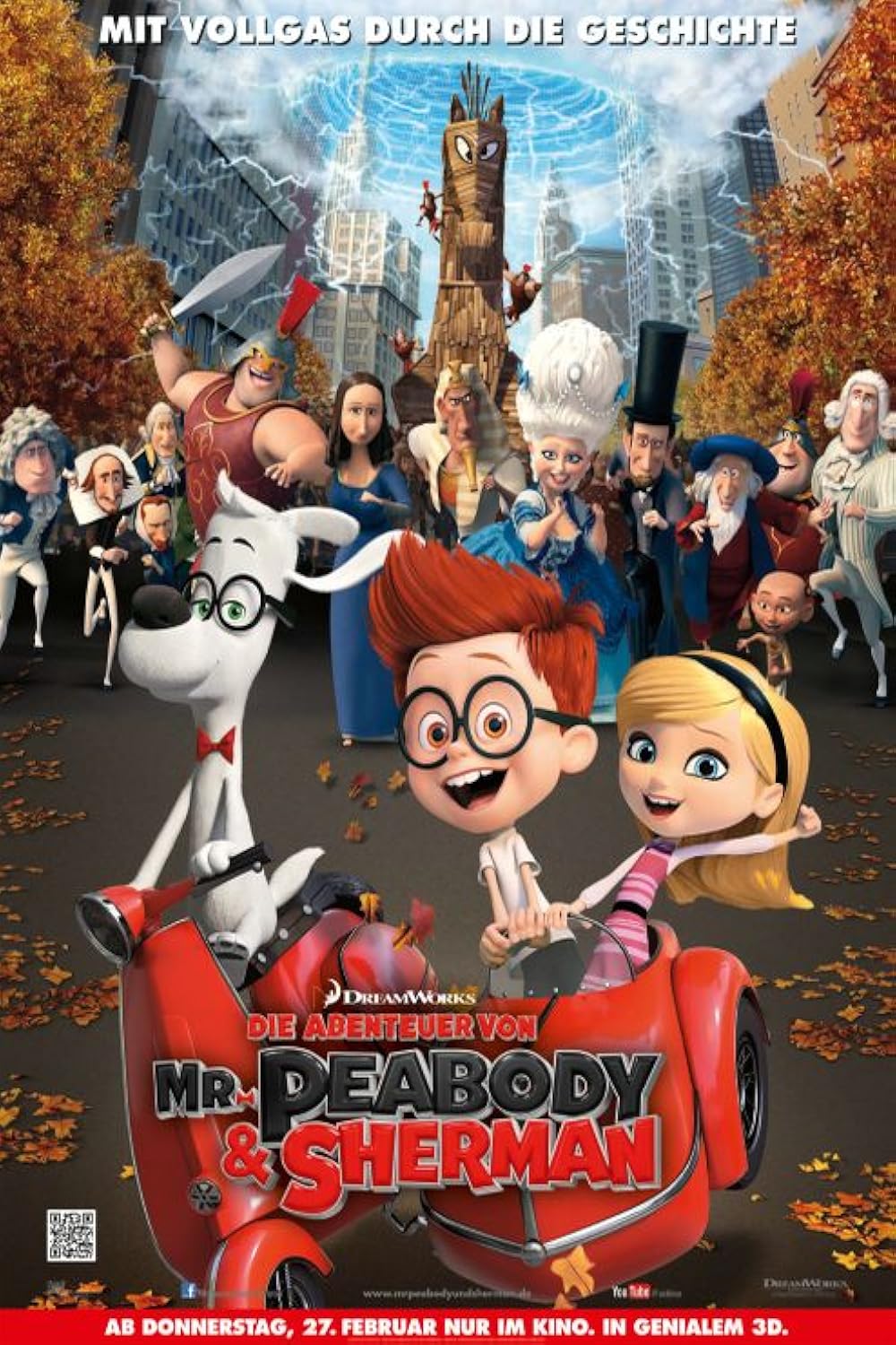 Mr. Peabody & Sherman (2014) 640Kbps 23.976Fps 48Khz 5.1Ch DD+ NF E-AC3 Turkish Audio TAC