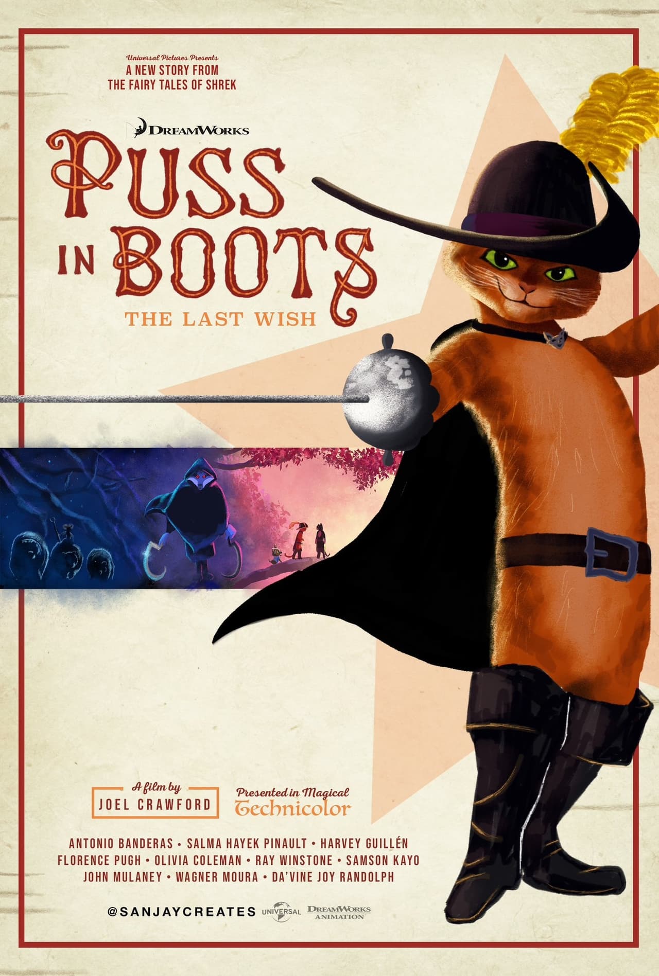 Puss in Boots: The Last Wish (2022) 384Kbps 23.976Fps 48Khz 5.1Ch iTunes Turkish Audio TAC