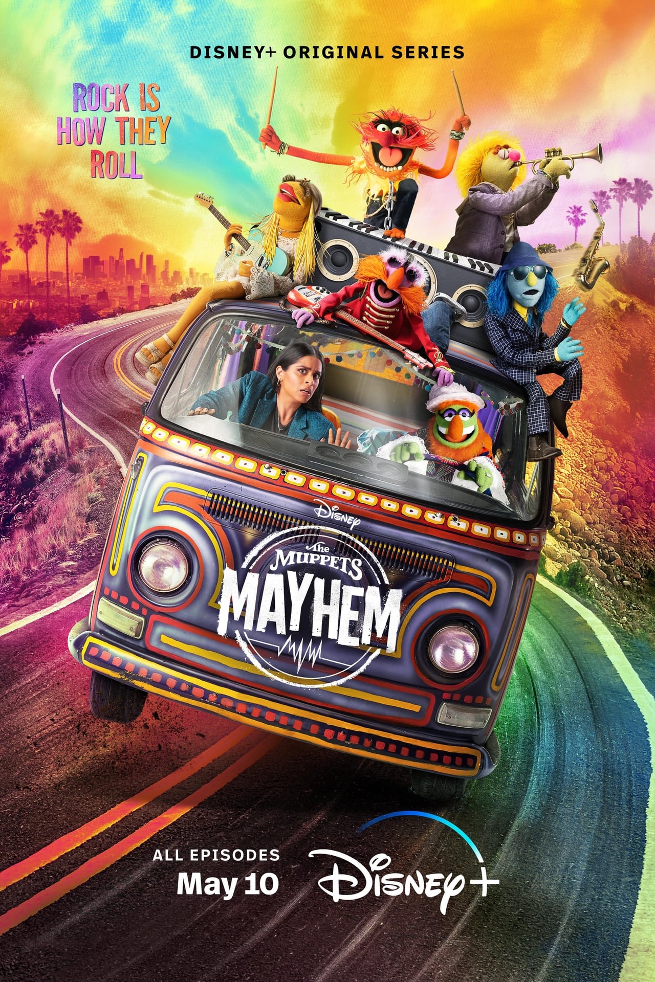 The Muppets Mayhem (2023) S1 EP01&EP10 256Kbps 23.976Fps 48Khz 5.1Ch Disney+ DD+ E-AC3 Turkish Audio TAC