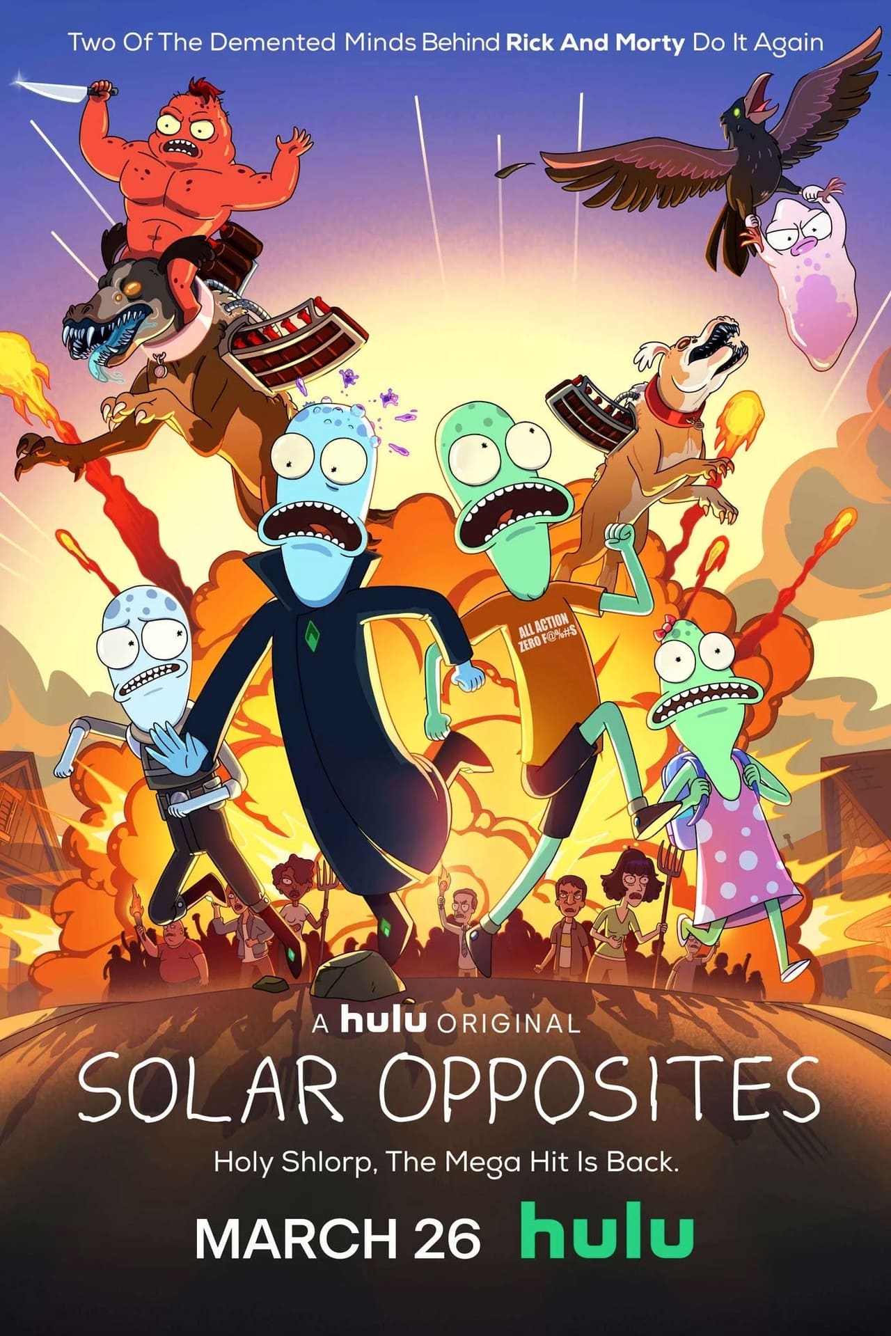 Solar Opposites (2020) S1 EP01&EP08 256Kbps 23.976Fps 48Khz 5.1Ch Disney+ DD+ E-AC3 Turkish Audio TAC