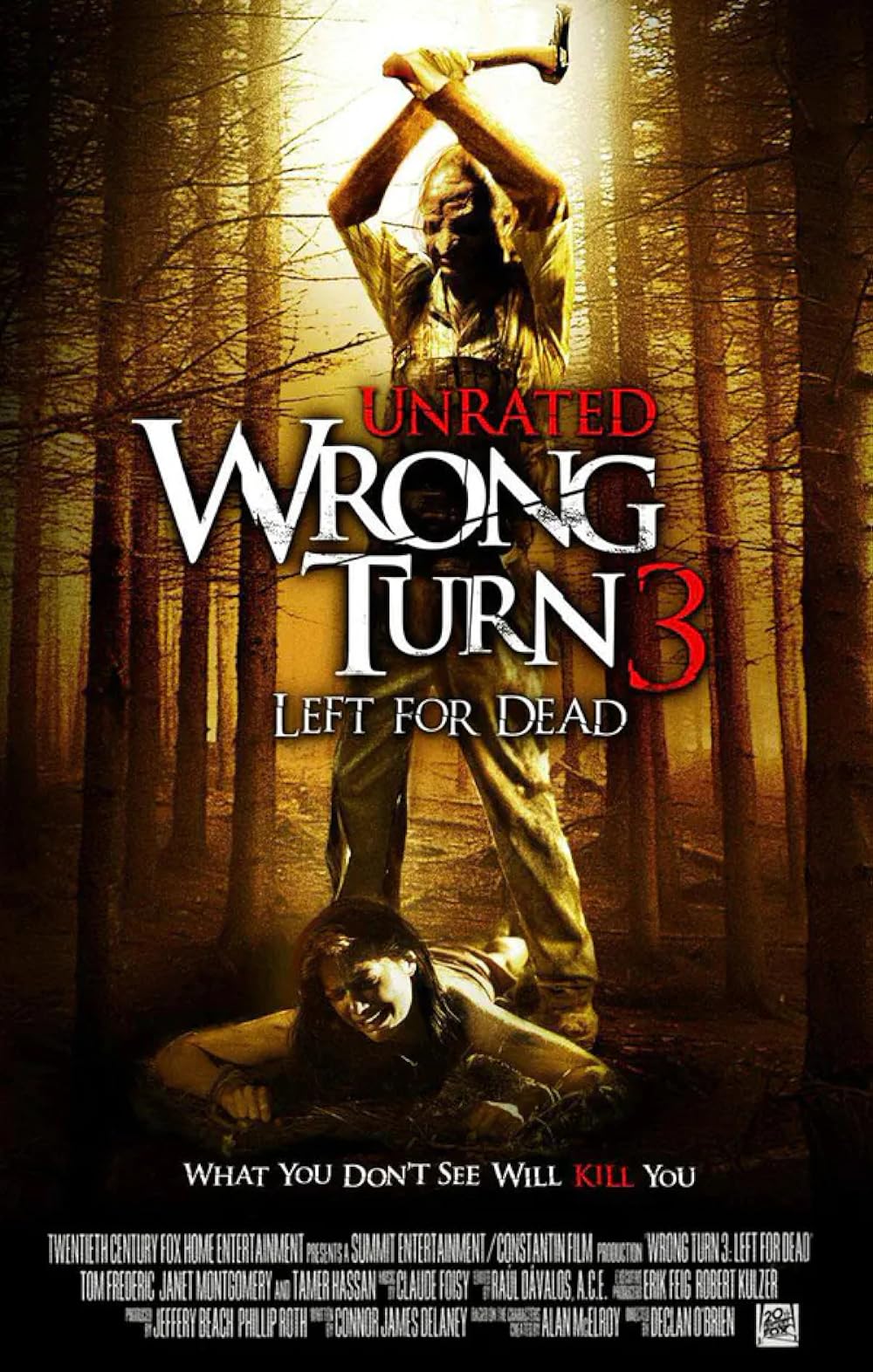 Wrong Turn 3: Left for Dead (2009) 224Kbps 23.976Fps 48Khz 2.0Ch VCD Turkish Audio TAC