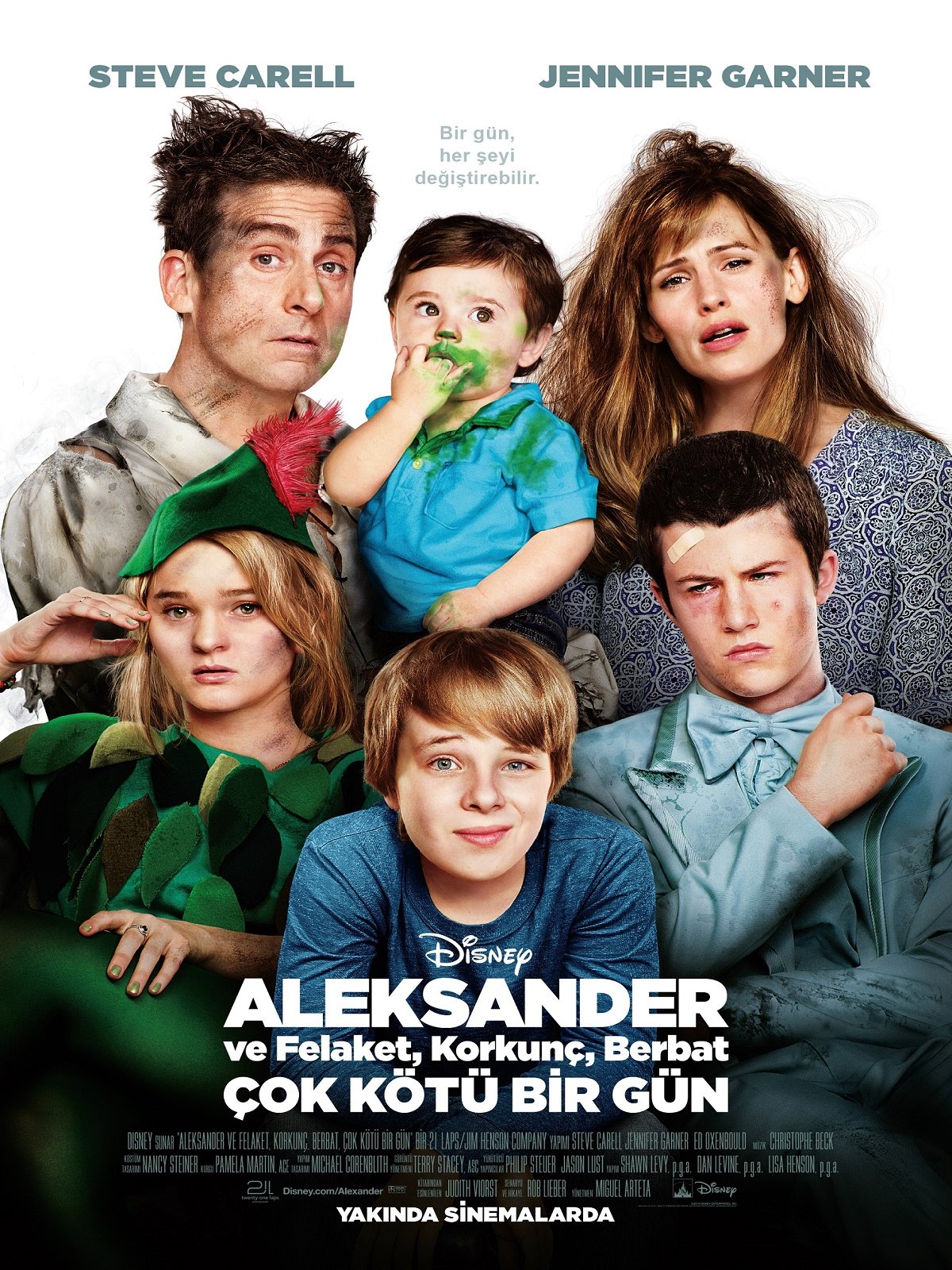 Alexander and the Terrible, Horrible, No Good, Very Bad Day (2014) 256Kbps 23.976Fps 48Khz 5.1Ch Disney+ DD+ E-AC3 Turkish Audio TAC