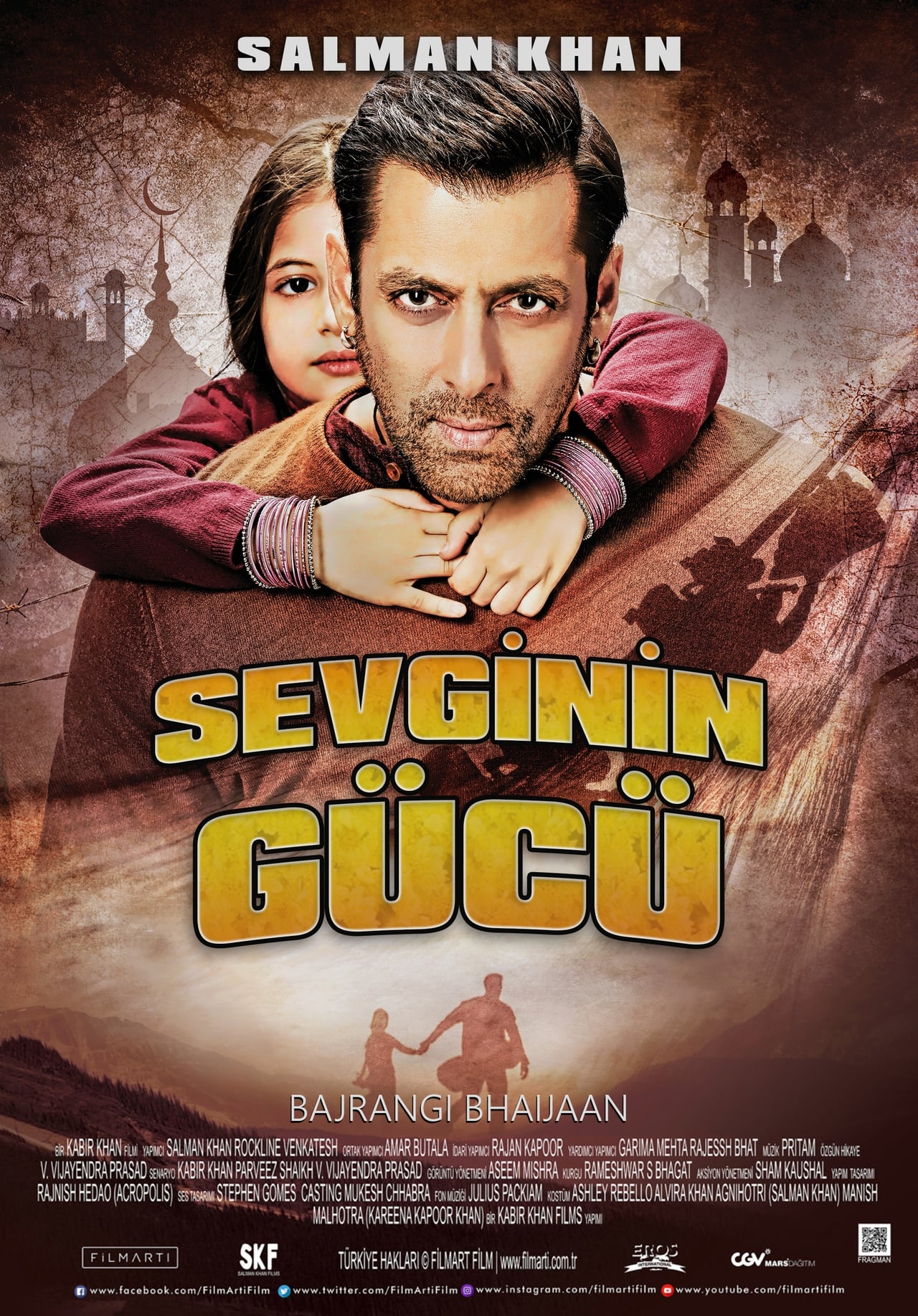 Bajrangi Bhaijaan (2015) 192Kbps 24Fps 48Khz 2.0Ch DigitalTV Turkish Audio TAC