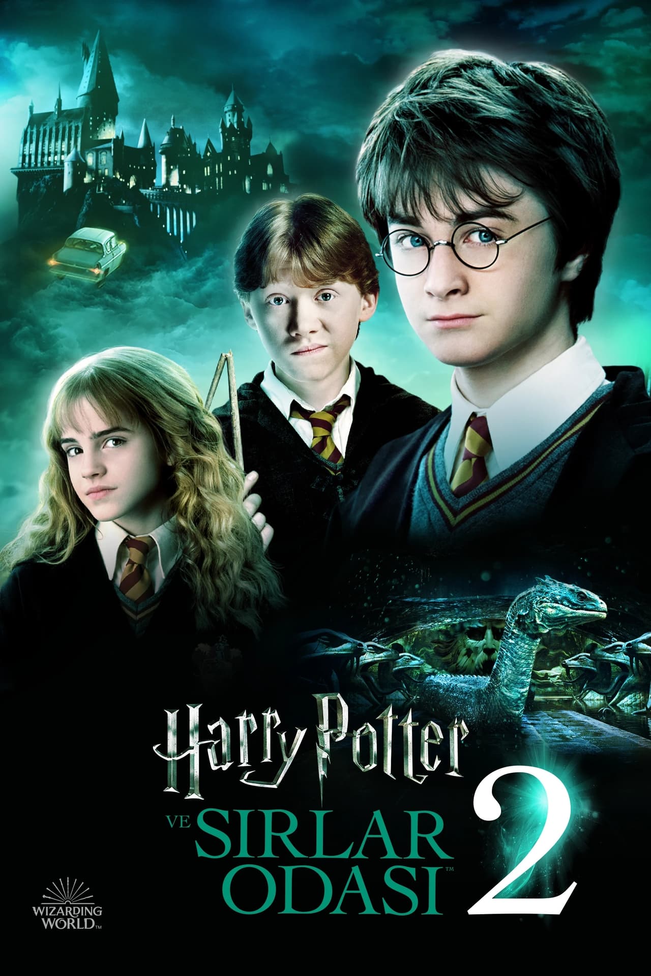 Harry Potter and the Chamber of Secrets (2002) 192Kbps 23.976Fps 48Khz 2.0Ch DigitalTV Turkish Audio TAC