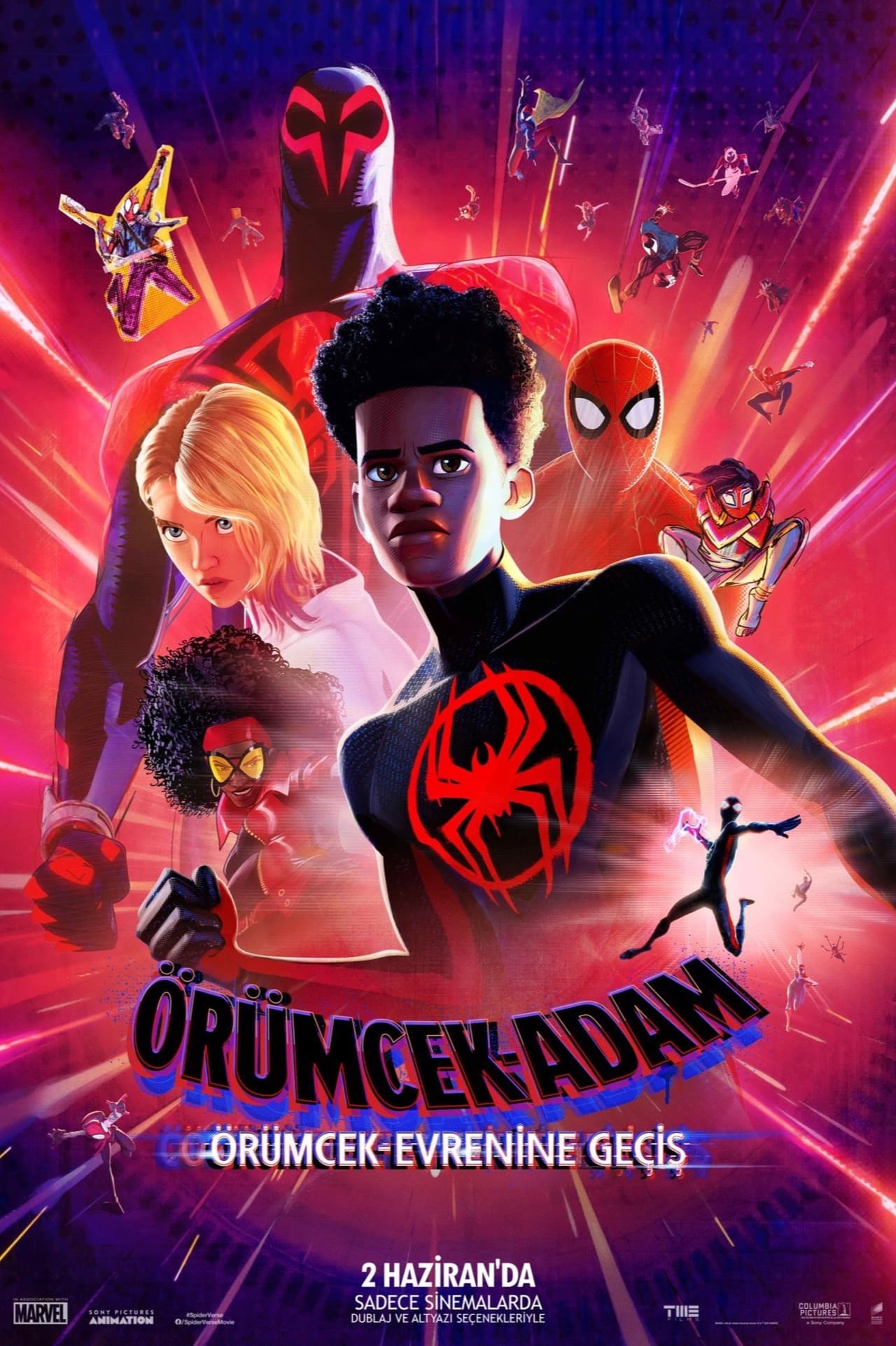 Spider-Man: Across the Spider-Verse (2023) 224Kbps 23.976Fps 48Khz 2.0Ch DD+ AMZN E-AC3 Turkish Audio TAC