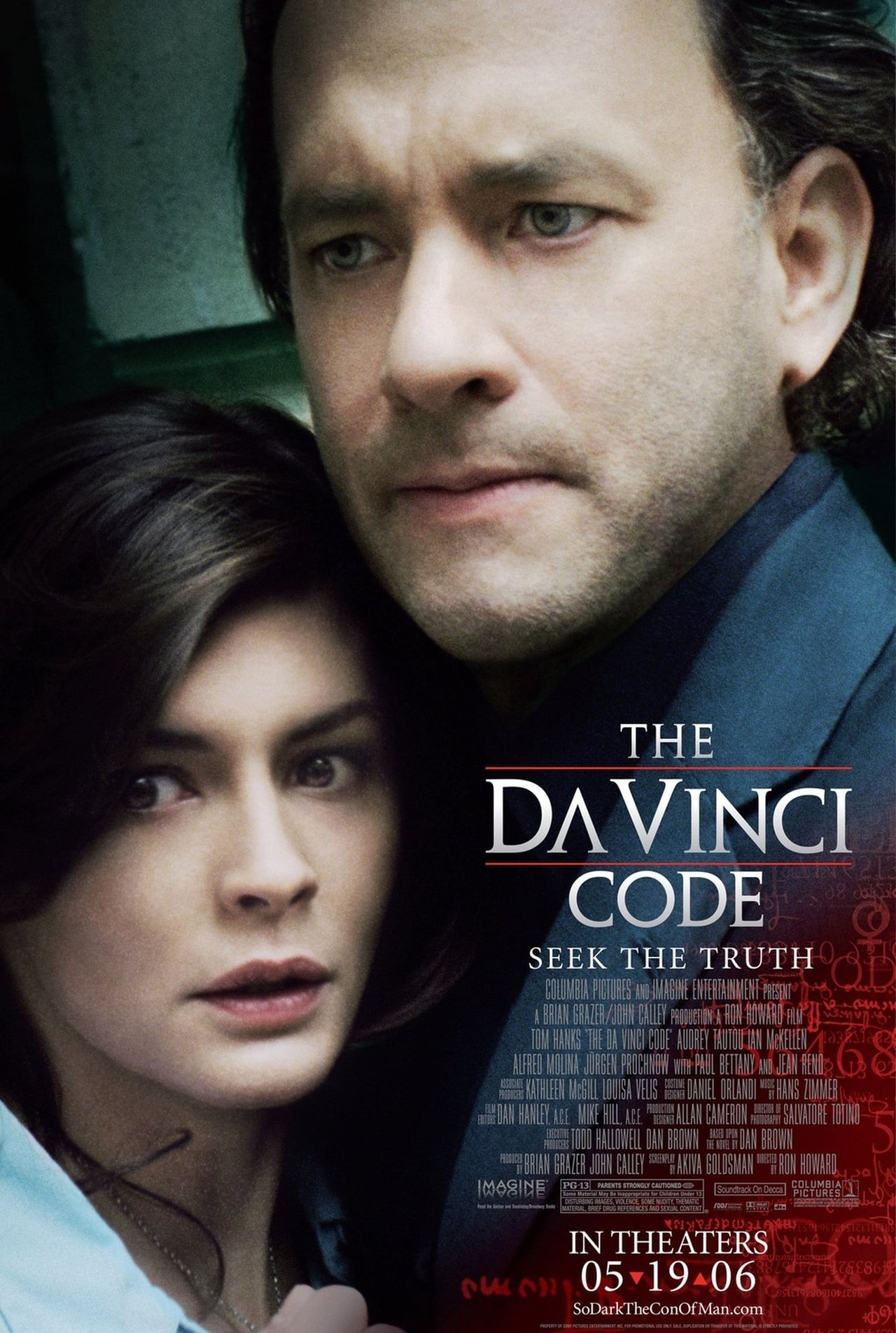 The Da Vinci Code (2006) Theatrical Cut 640Kbps 23.976Fps 48Khz 5.1Ch DD+ NF E-AC3 Turkish Audio TAC