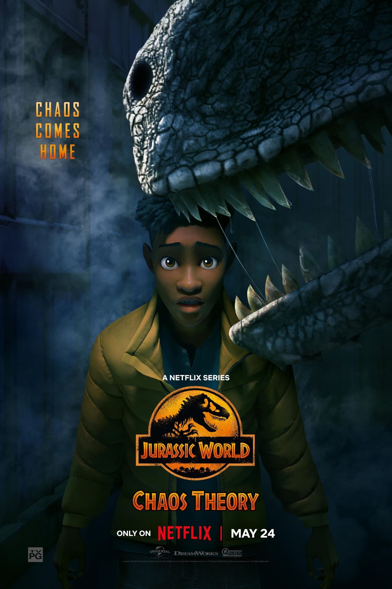 Jurassic World: Chaos Theory (2024) S1 EP01&EP10 640Kbps 23.976Fps 48Khz 5.1Ch DD+ NF E-AC3 Turkish Audio TAC