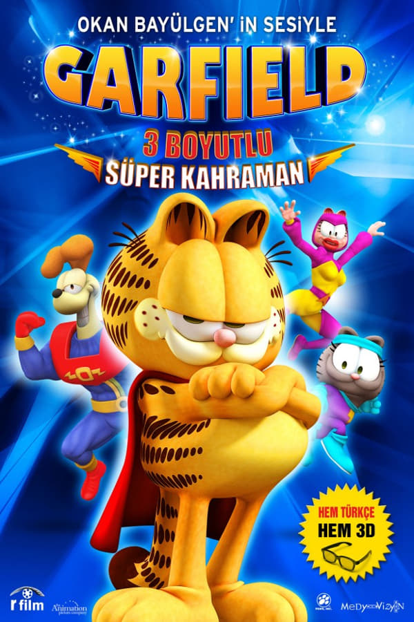 Garfield's Pet Force (2009) 640Kbps 23.976Fps 48Khz 5.1Ch BluRay Turkish Audio TAC