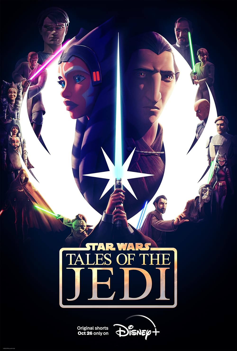 Star Wars: Tales of the Jedi (2022) 256Kbps 24Fps 48Khz 5.1Ch Disney+ DD+ E-AC3 Turkish Audio TAC