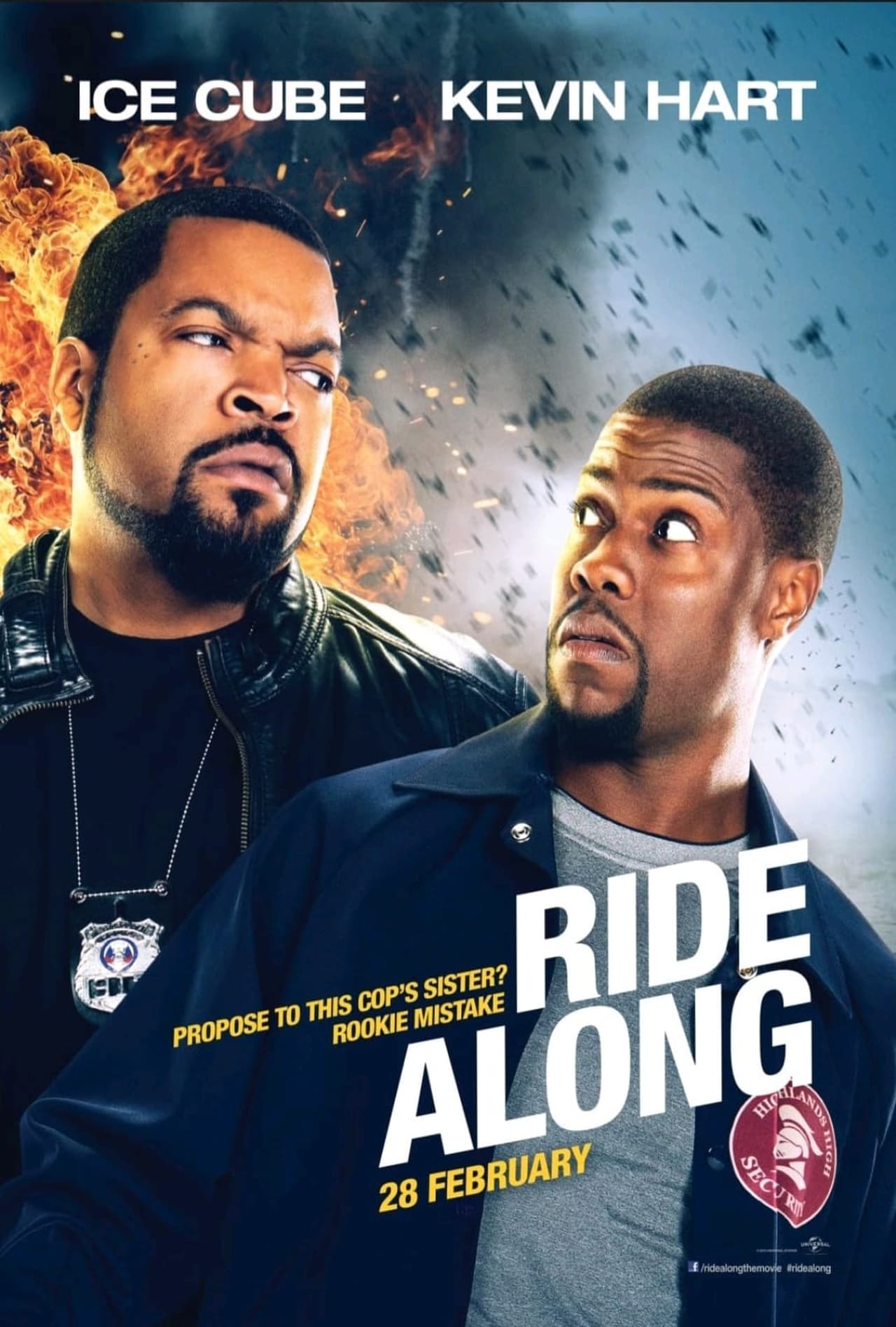 Ride Along (2014) 640Kbps 23.976Fps 48Khz 5.1Ch DD+ NF E-AC3 Turkish Audio TAC