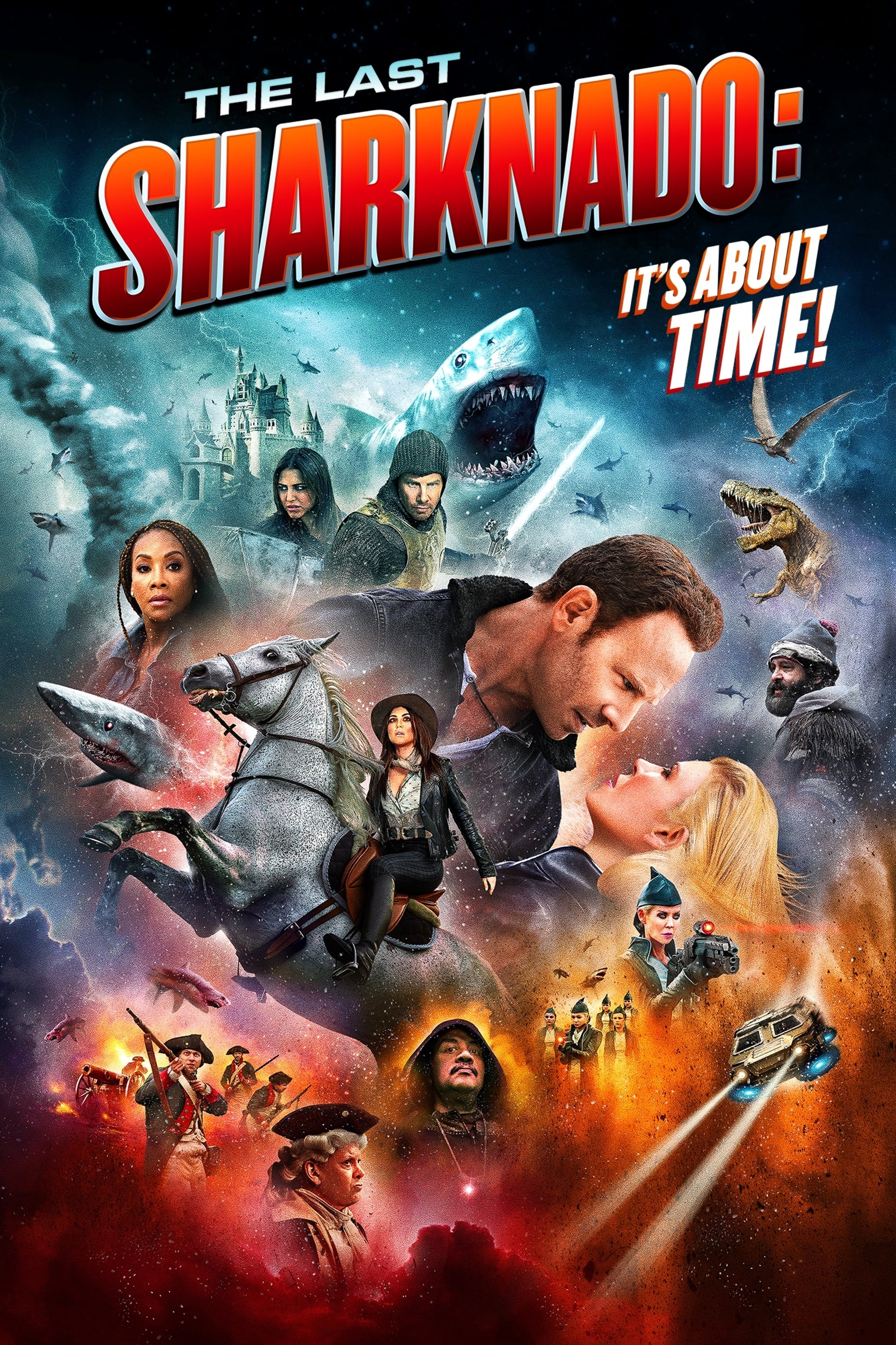 The Last Sharknado It's About Time (2018) 192Kbps 23.976Fps 48Khz 2.0Ch DigitalTV Turkish Audio TAC