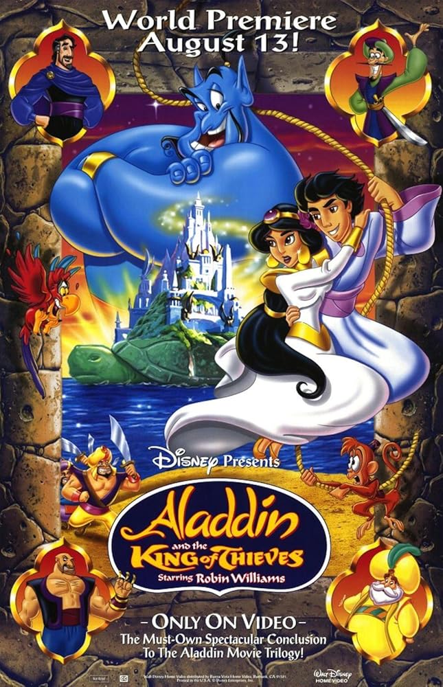 Aladdin and the King of Thieves (1996) 192Kbps 23.976Fps 48Khz 2.0Ch DVD Turkish Audio TAC