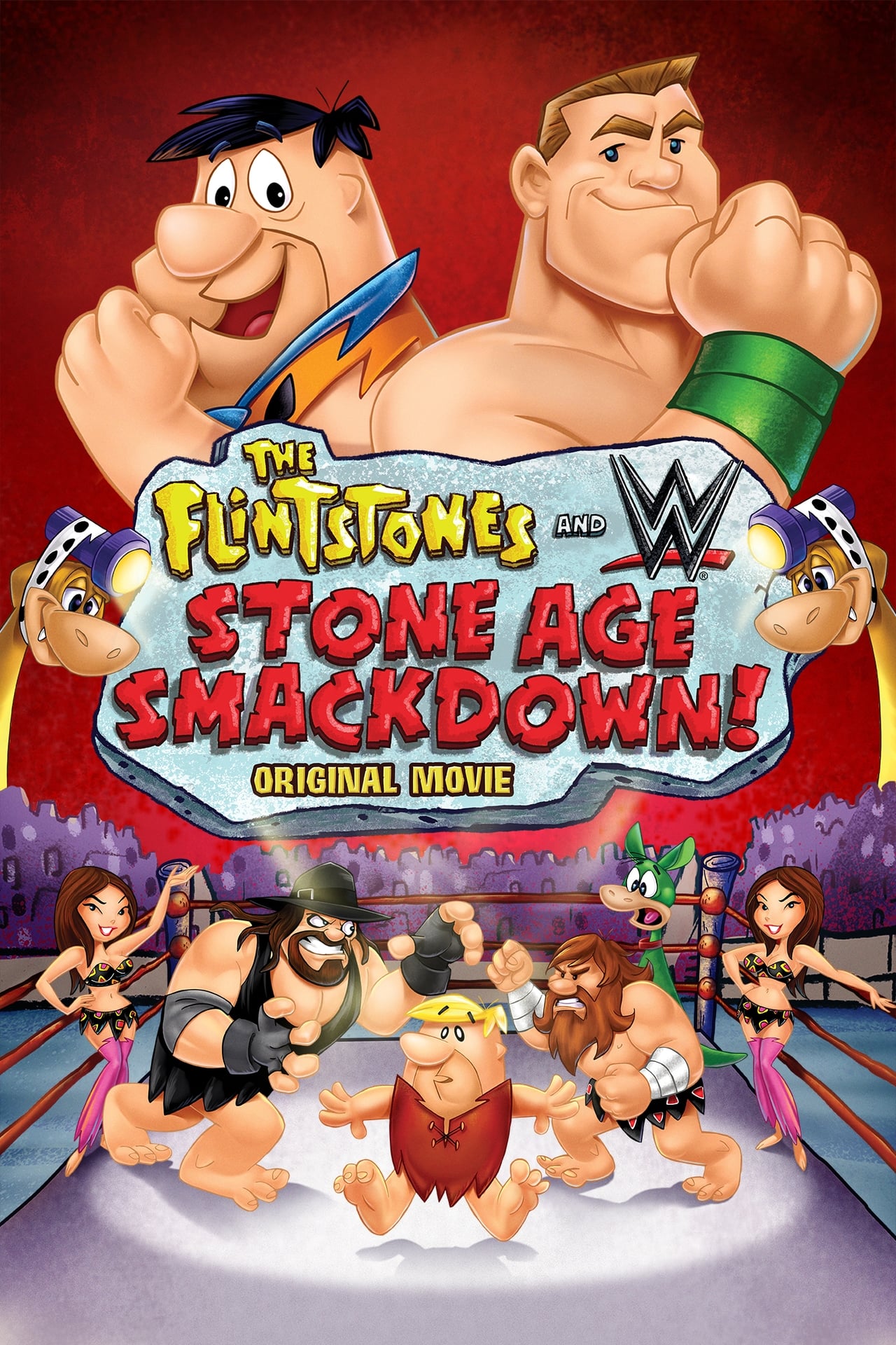 The Flintstones & WWE: Stone Age Smackdown (2015) 192Kbps 23.976Fps 48Khz 2.0Ch DVD Turkish Audio TAC