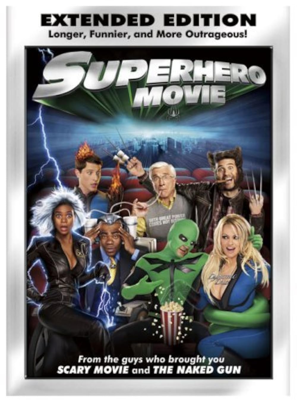 Superhero Movie (2008) Extended Cut 448Kbps 23.976Fps 48Khz 5.1Ch DVD Turkish Audio TAC