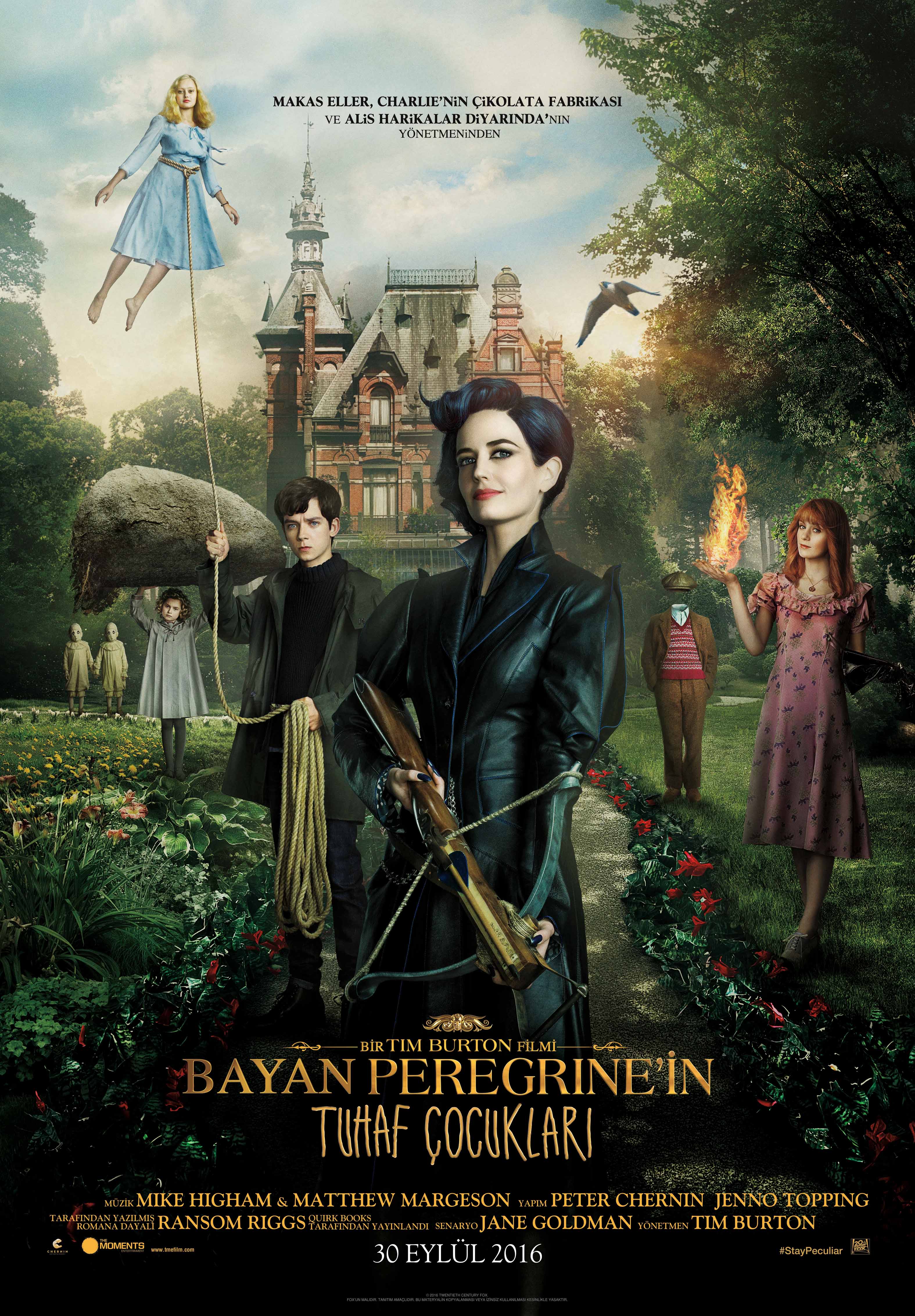 Miss Peregrine's Home for Peculiar Children (2016) 640Kbps 23.976Fps 48Khz 5.1Ch DD+ NF E-AC3 Turkish Audio TAC