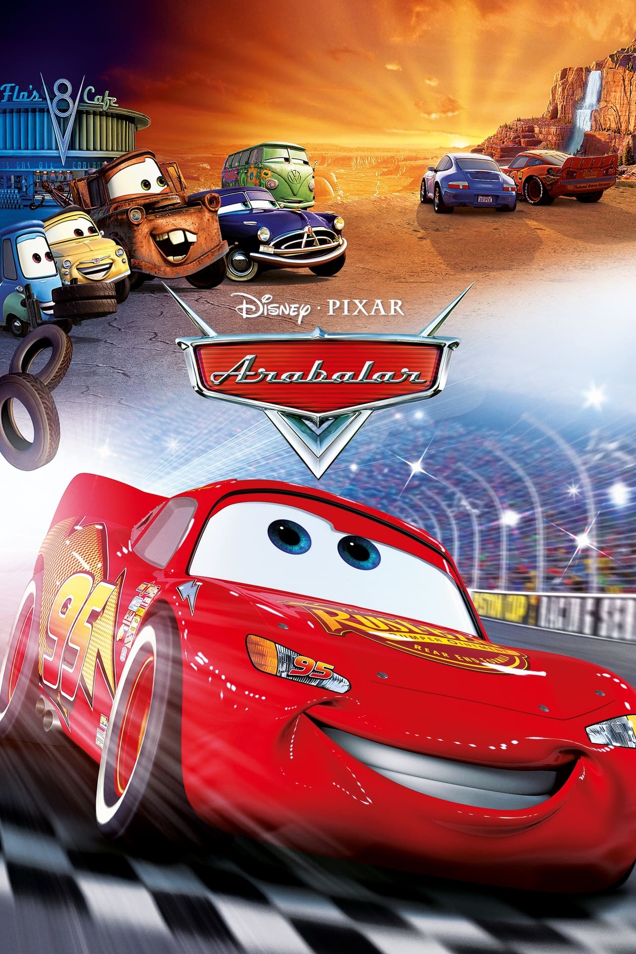 Cars (2006) 256Kbps 23.976Fps 48Khz 5.1Ch Disney+ DD+ E-AC3 Turkish Audio TAC