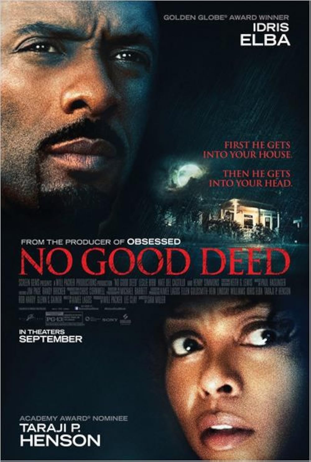 No Good Deed (2014) 640Kbps 23.976Fps 48Khz 5.1Ch DD+ NF E-AC3 Turkish Audio TAC