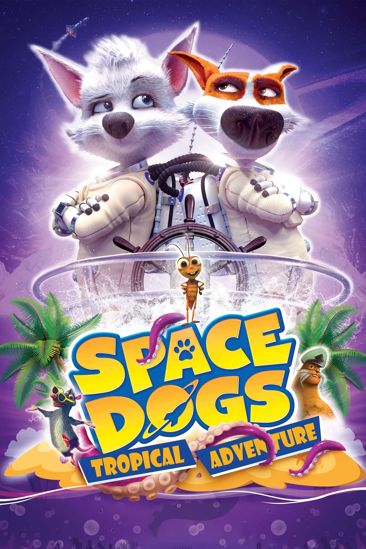 Space Dogs: Tropical Adventure (2020) 192Kbps 23.976Fps 48Khz 2.0Ch DigitalTV Turkish Audio TAC