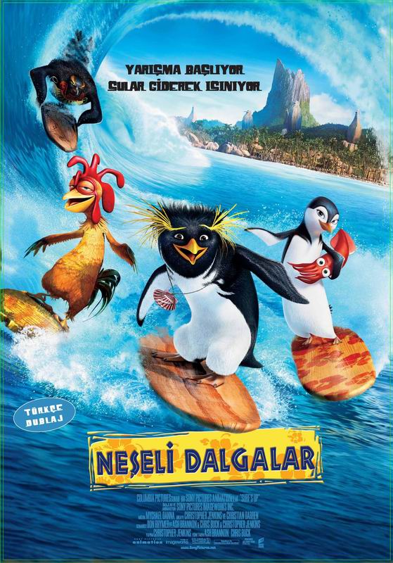 Surf's Up (2007) 448Kbps 23.976Fps 48Khz 5.1Ch BluRay Turkish Audio TAC