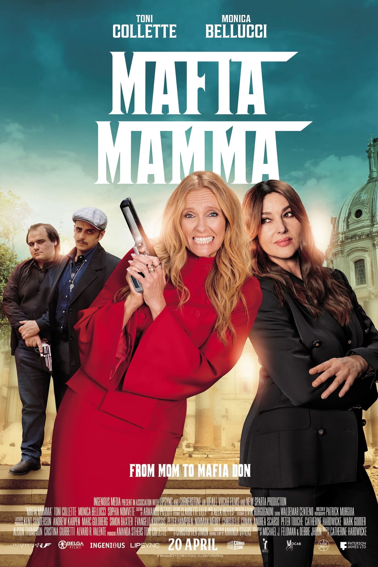 Mafia Mamma (2023) 640Kbps 23.976Fps 48Khz 5.1Ch DD+ AMZN E-AC3 Turkish Audio TAC