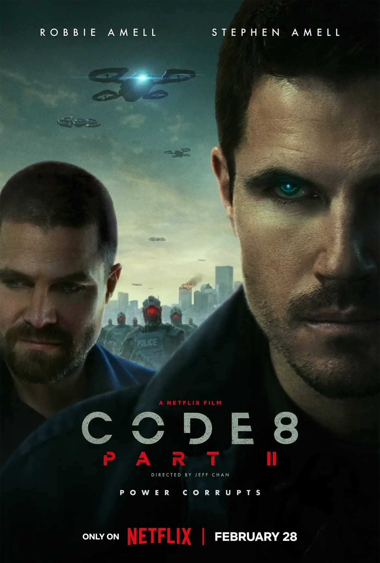 Code 8: Part II (2024) 768Kbps 24Fps 48Khz 5.1Ch DD+ with Dolby Atmos NF E-AC3 Turkish Audio TAC