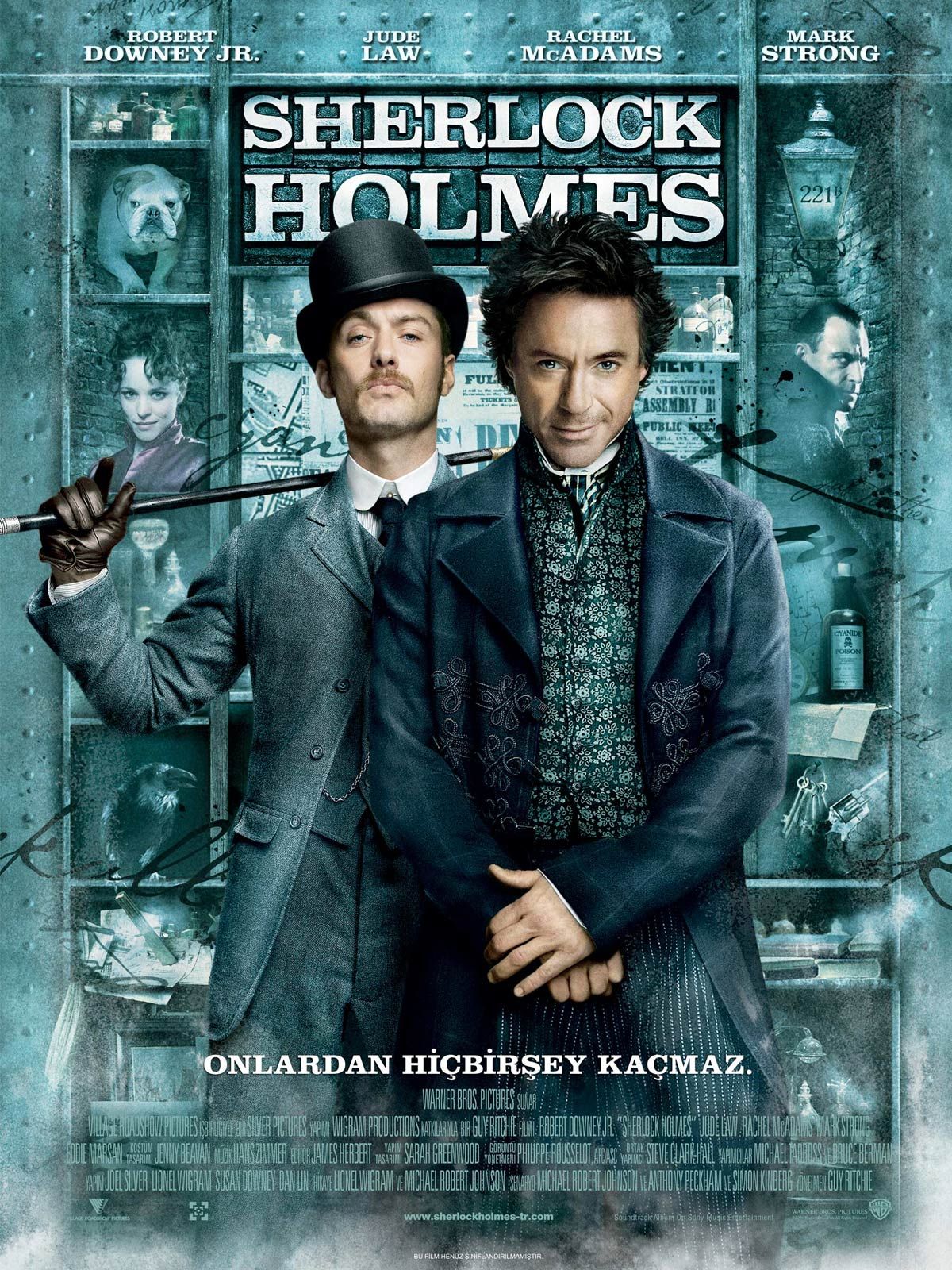 Sherlock Holmes (2009) 192Kbps 23.976Fps 48Khz 2.0Ch DigitalTV Turkish Audio TAC