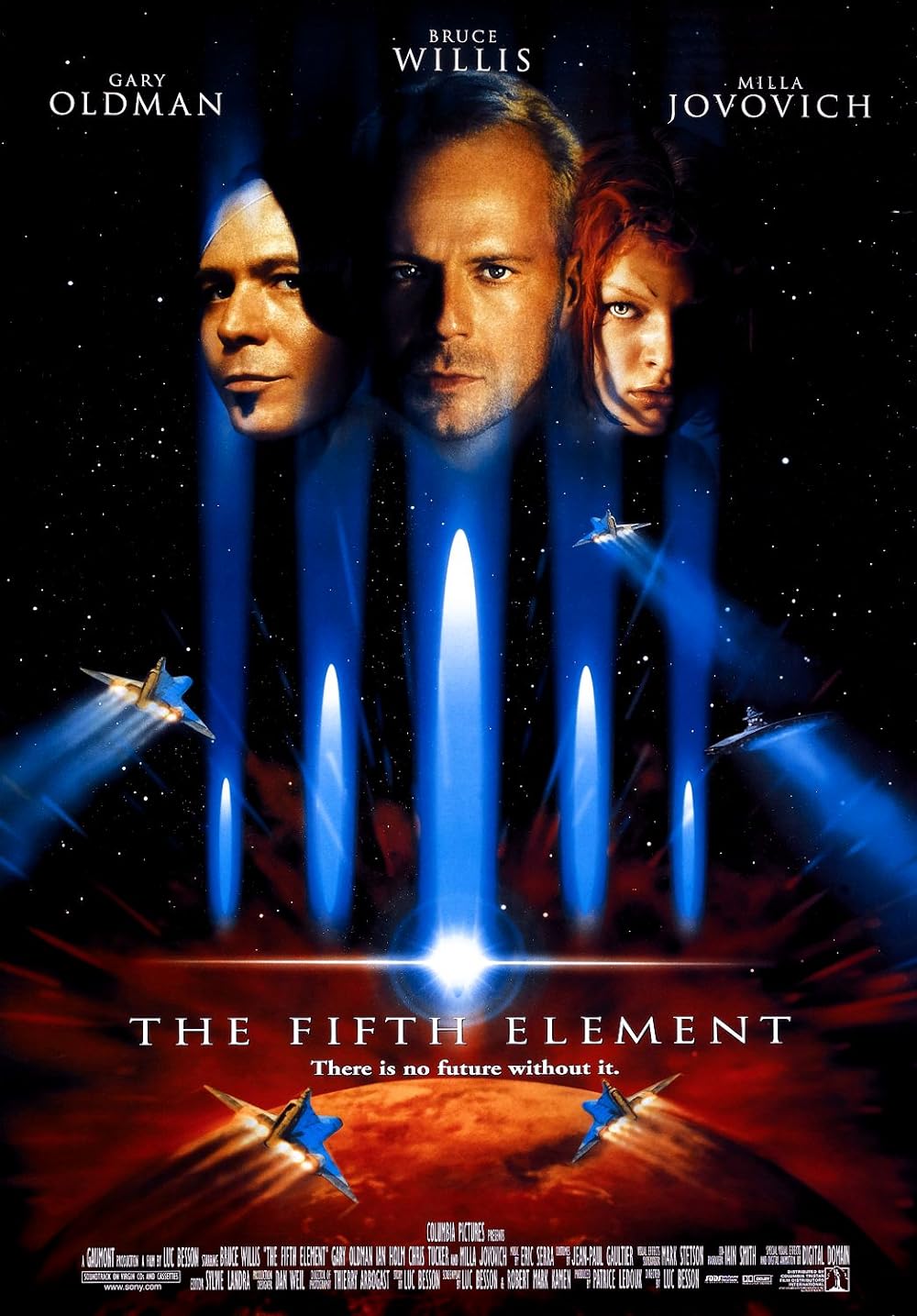 The Fifth Element (1997) 448Kbps 23.976Fps 48Khz 5.1Ch DVD Turkish Audio TAC