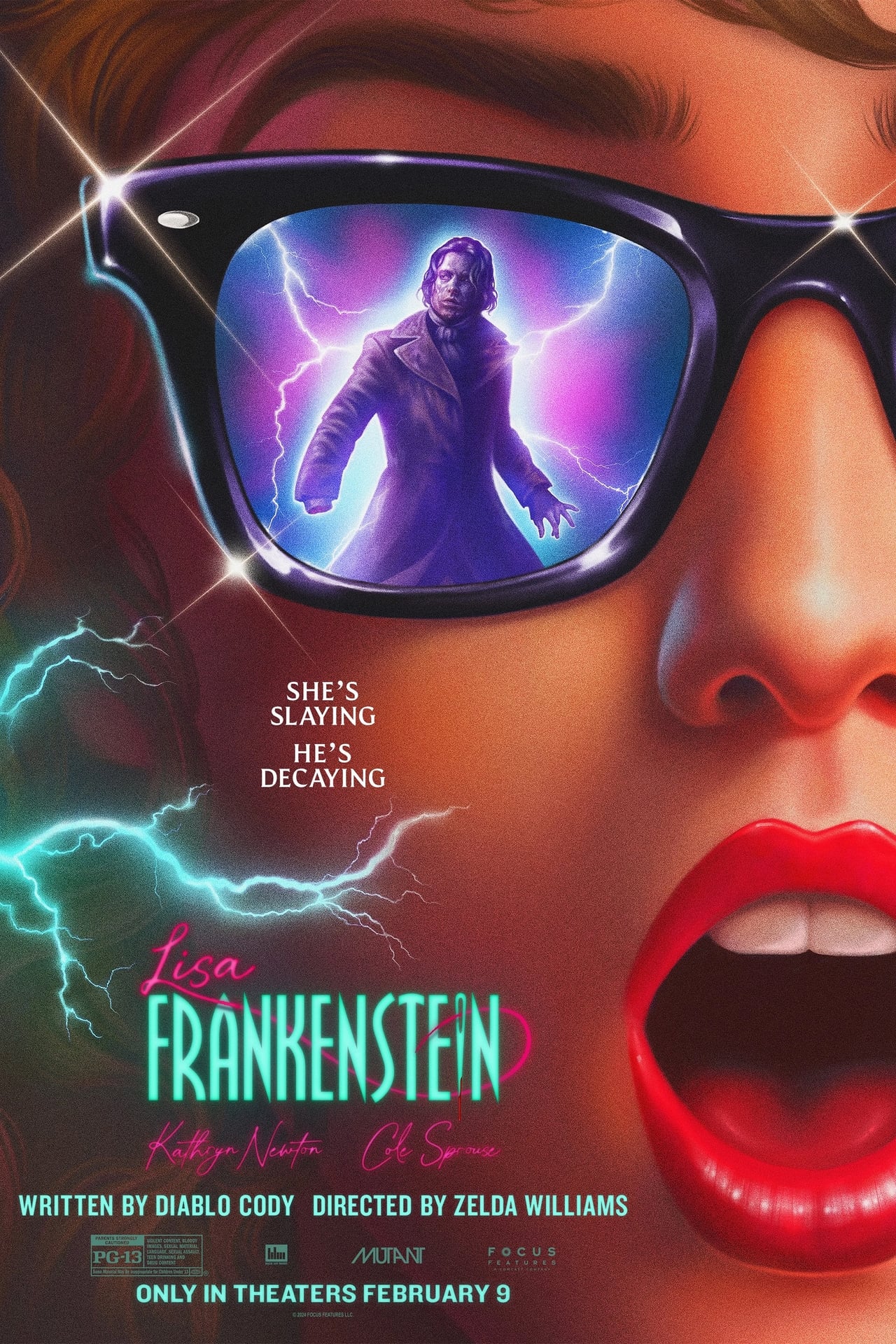 Lisa Frankenstein (2024) 384Kbps 23.976Fps 48Khz 5.1Ch iTunes Turkish Audio TAC