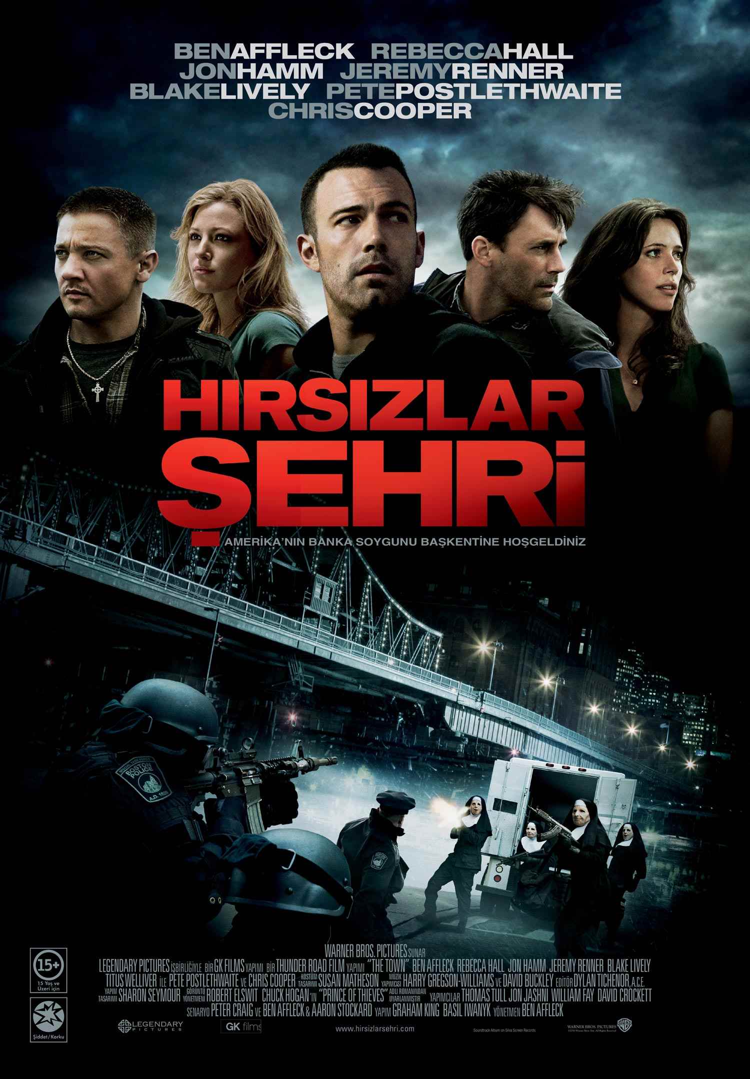 The Town (2010) Theatrical Cut 384Kbps 23.976Fps 48Khz 5.1Ch DVD Turkish Audio TAC