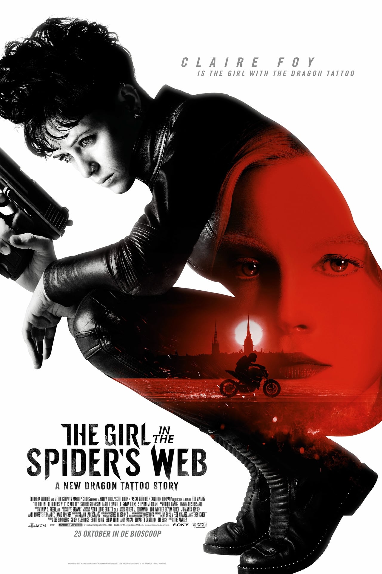 The Girl in the Spider's Web (2018) 640Kbps 23.976Fps 48Khz 5.1Ch UHD BluRay Turkish Audio TAC