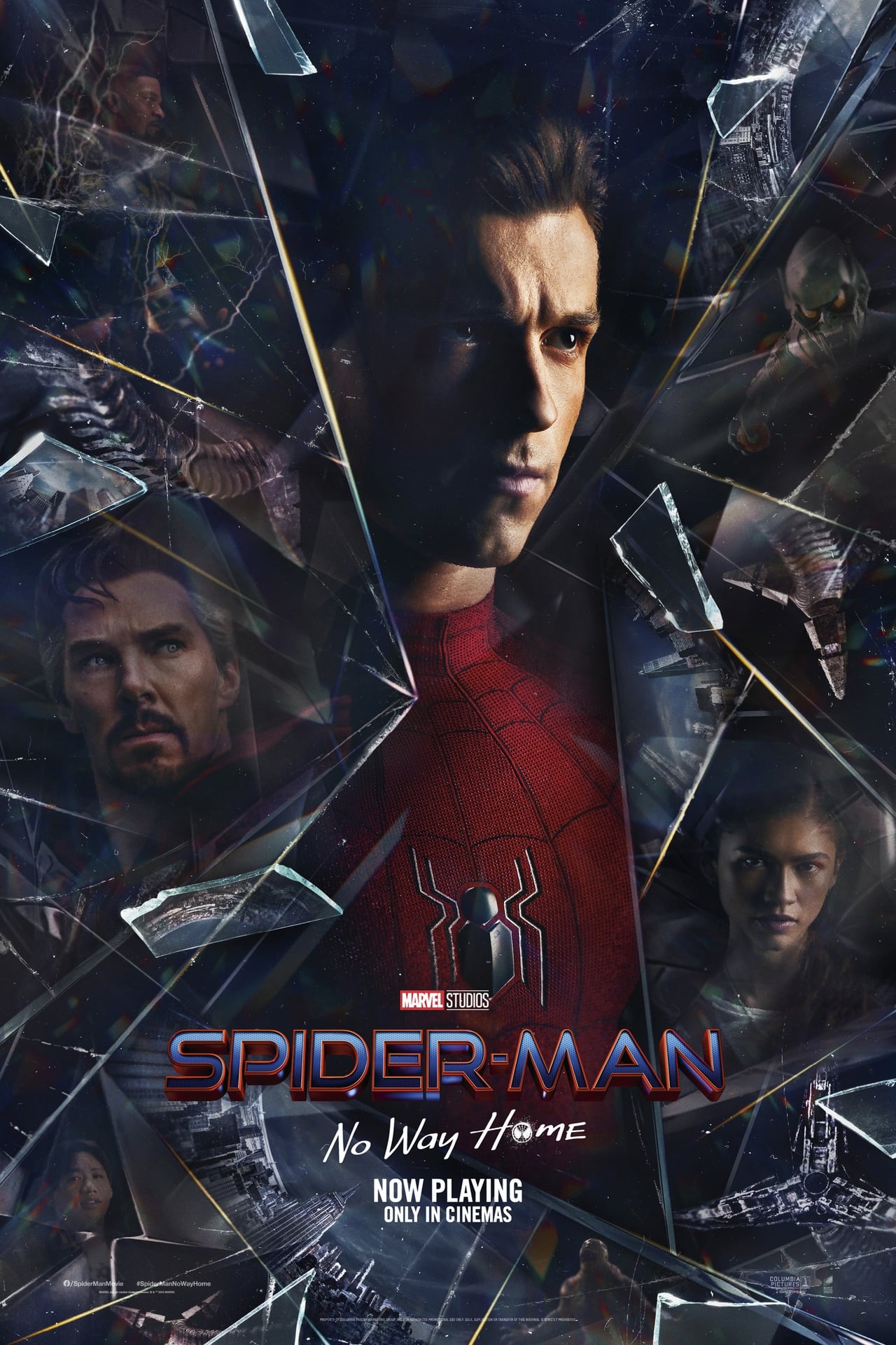 Spider-Man: No Way Home (2021) Theatrical Cut 640Kbps 23.976Fps 48Khz 5.1Ch DD+ NF E-AC3 Turkish Audio TAC