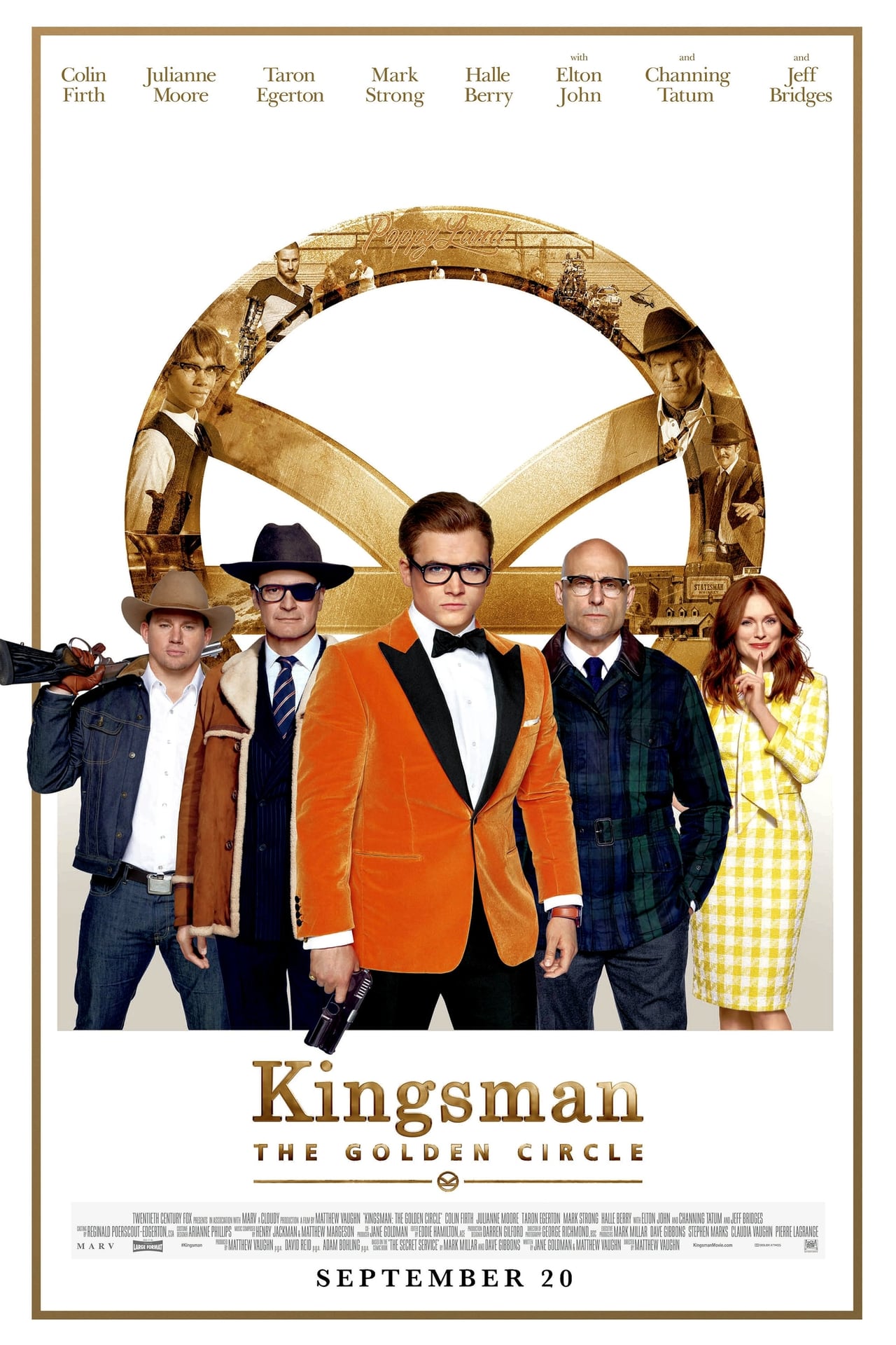 Kingsman: The Golden Circle (2017) 256Kbps 23.976Fps 48Khz 5.1Ch Disney+ DD+ E-AC3 Turkish Audio TAC