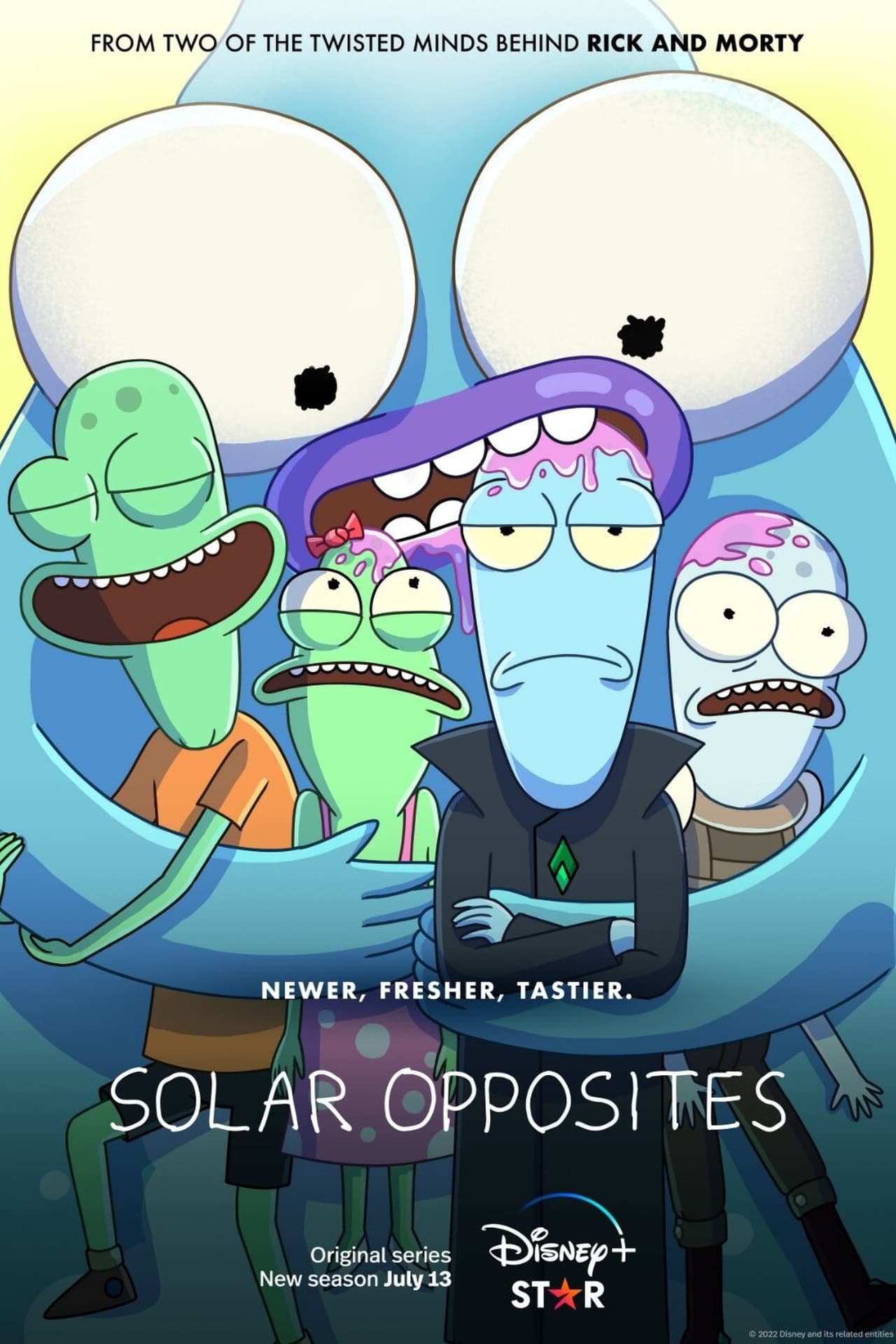 Solar Opposites (2021) S2 EP01&EP09 256Kbps 23.976Fps 48Khz 5.1Ch Disney+ DD+ E-AC3 Turkish Audio TAC