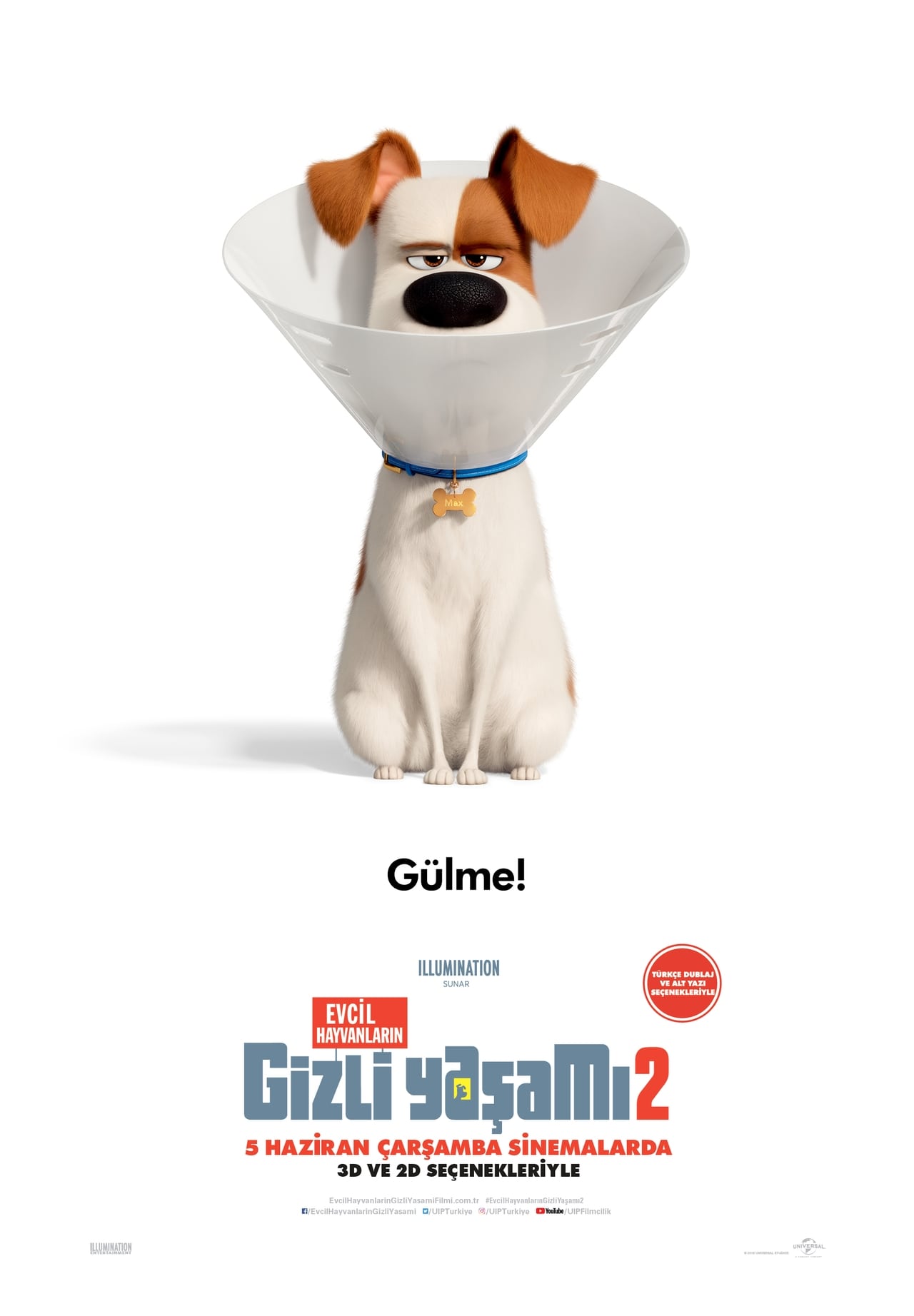 The Secret Life of Pets 2 (2019) 224Kbps 23.976Fps 48Khz 2.0Ch DD+ AMZN E-AC3 Turkish Audio TAC