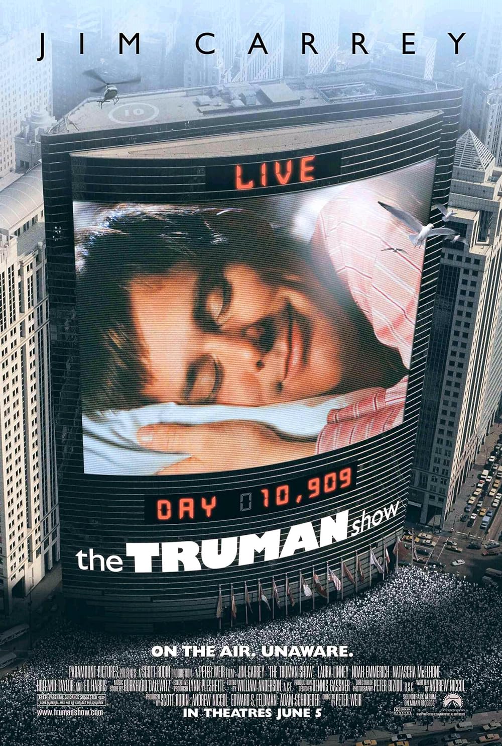 The Truman Show (1998) 640Kbps 23.976Fps 48Khz 5.1Ch DD+ NF E-AC3 Turkish Audio TAC